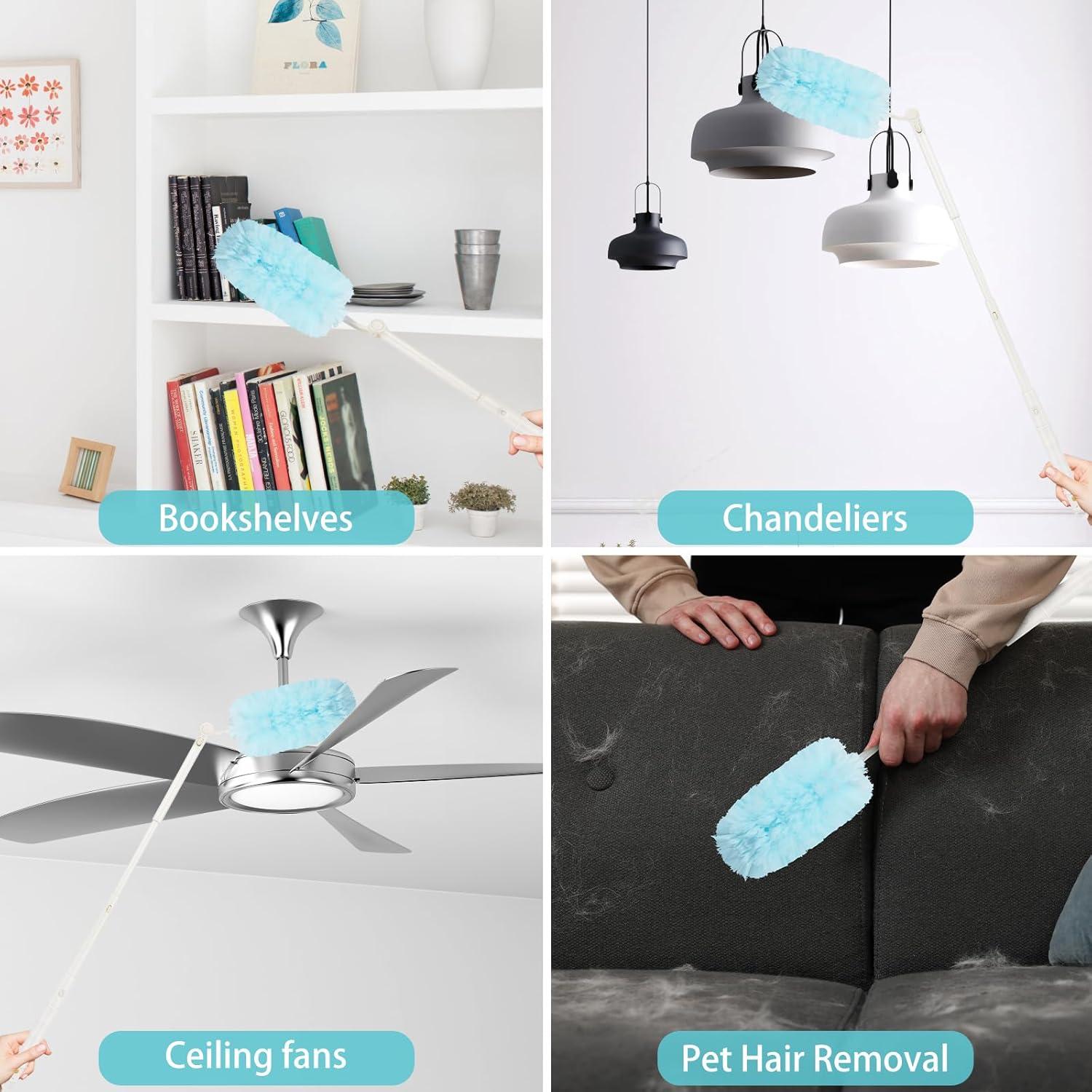 Kit de Recargas Rokkibom para Duster 360° - 25 Paquetes y Mango