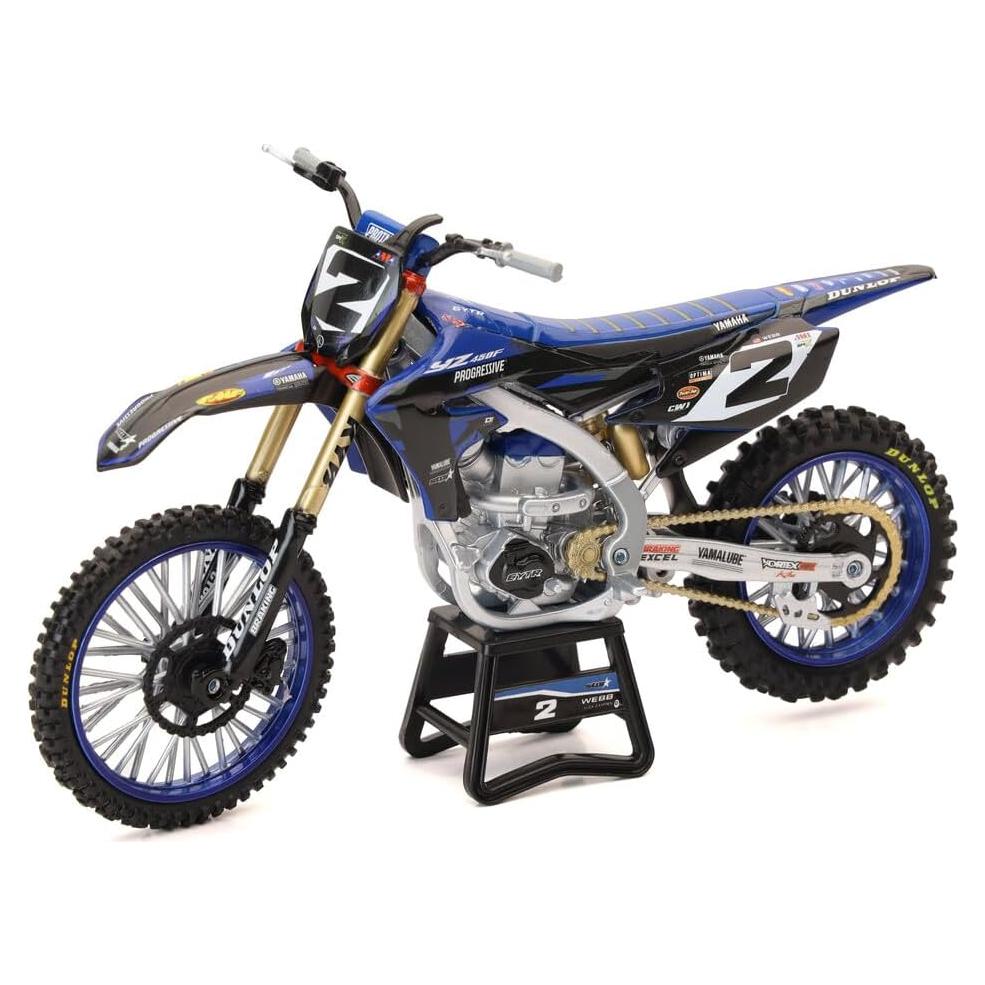 Motocicleta de Tierra NuevaRay 1:12 Cooper Webb YZ450F