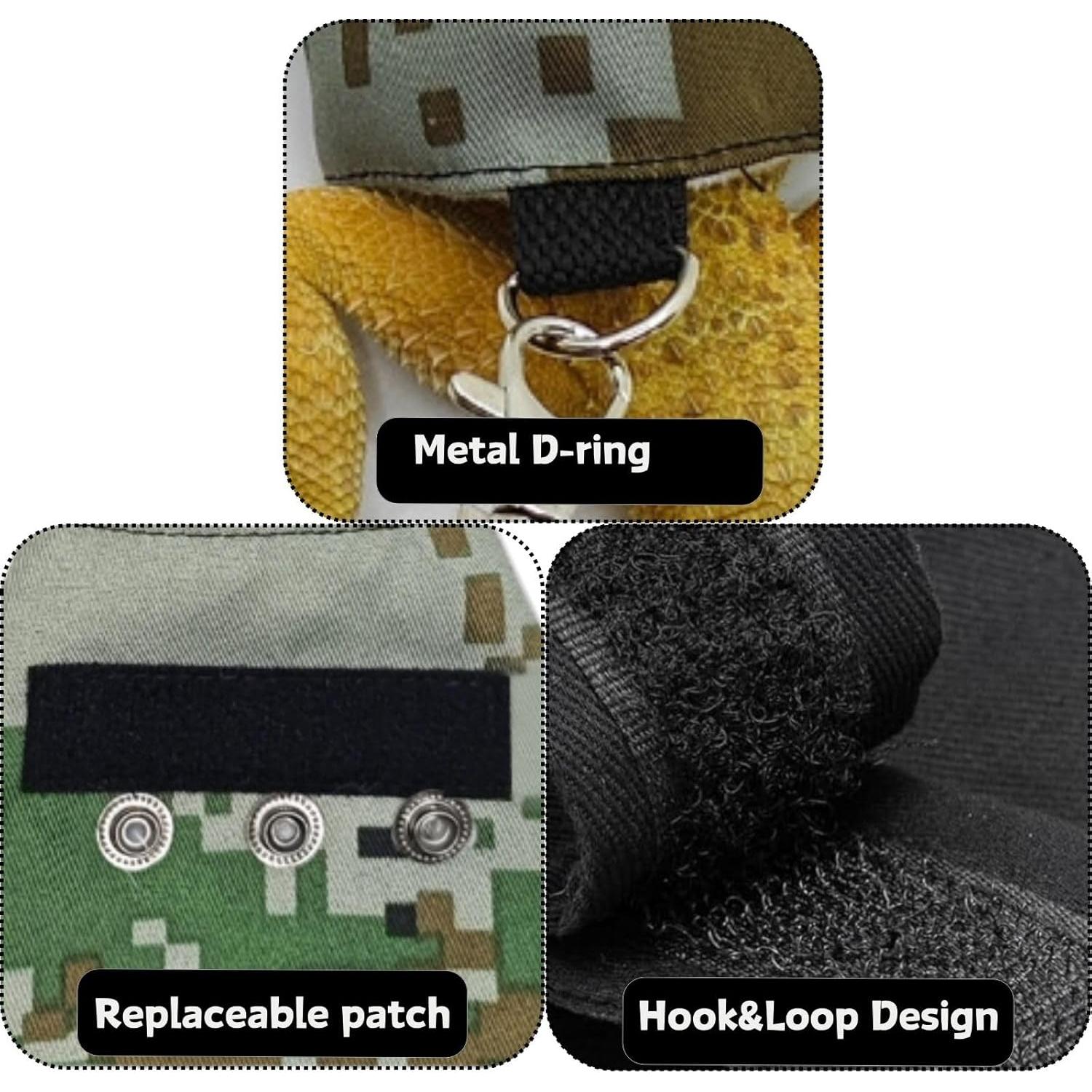 Conjunto Arnés y Correa Camuflaje KUNBIUH para Dragón Barbudo