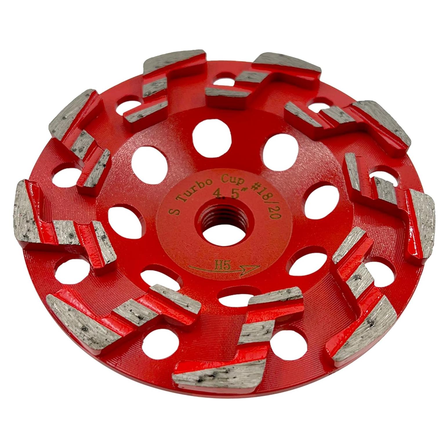 Rueda de Molienda Diamante 4.5" EDiamondTools #18/20 Grano