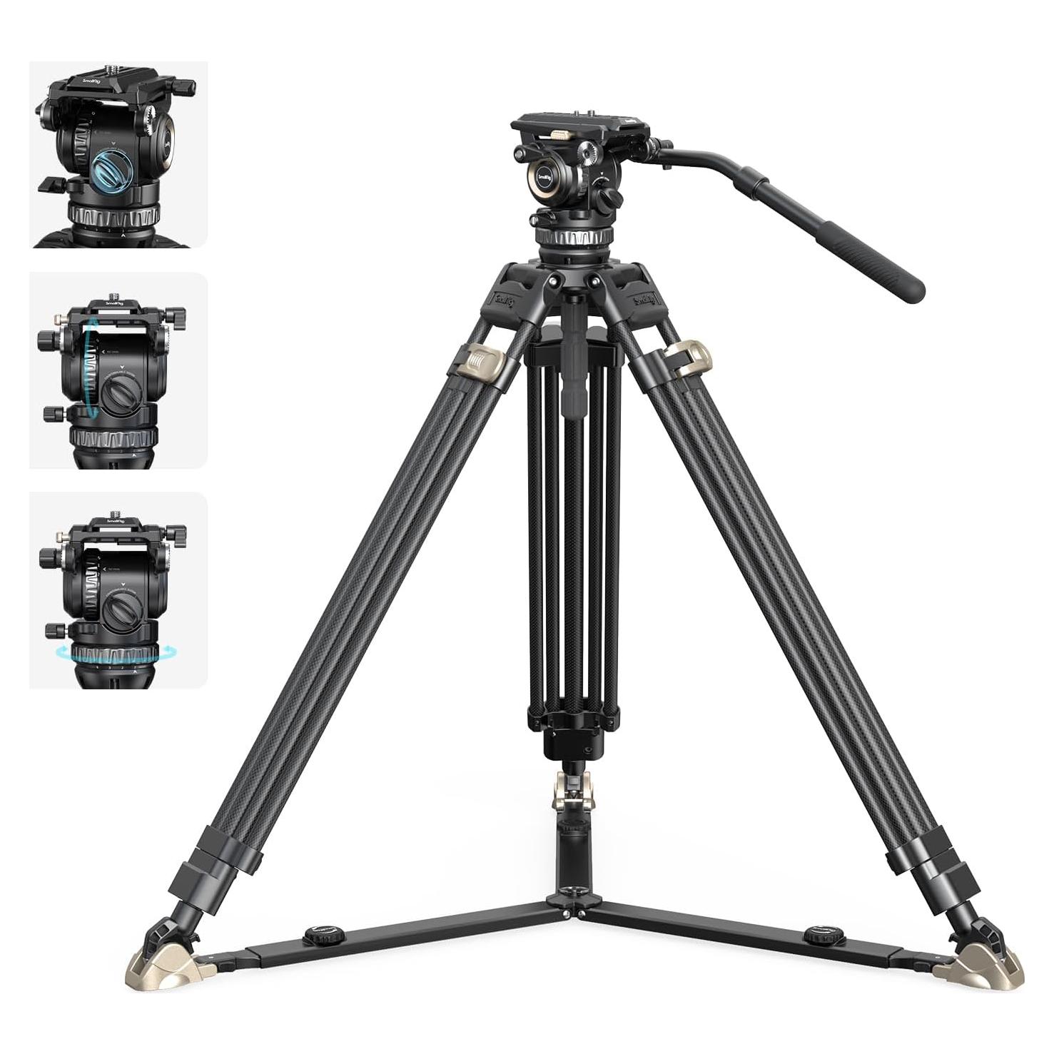 Trípode de Video SmallRig AD-Pro8 196 cm con Contrapeso