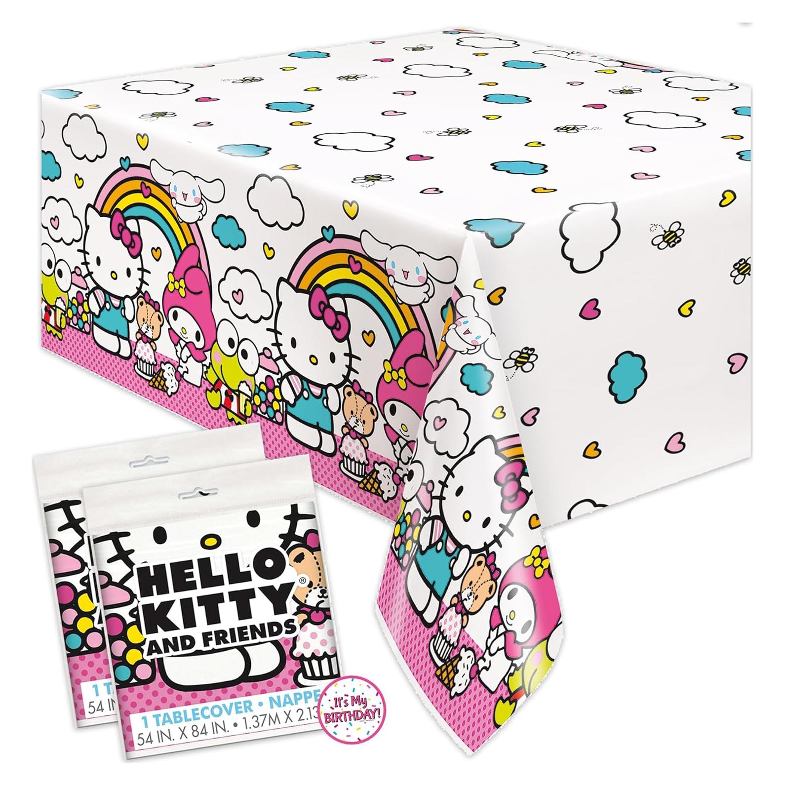 Manteles Rectangulares de Hello Kitty - Paquete de 2 Unique