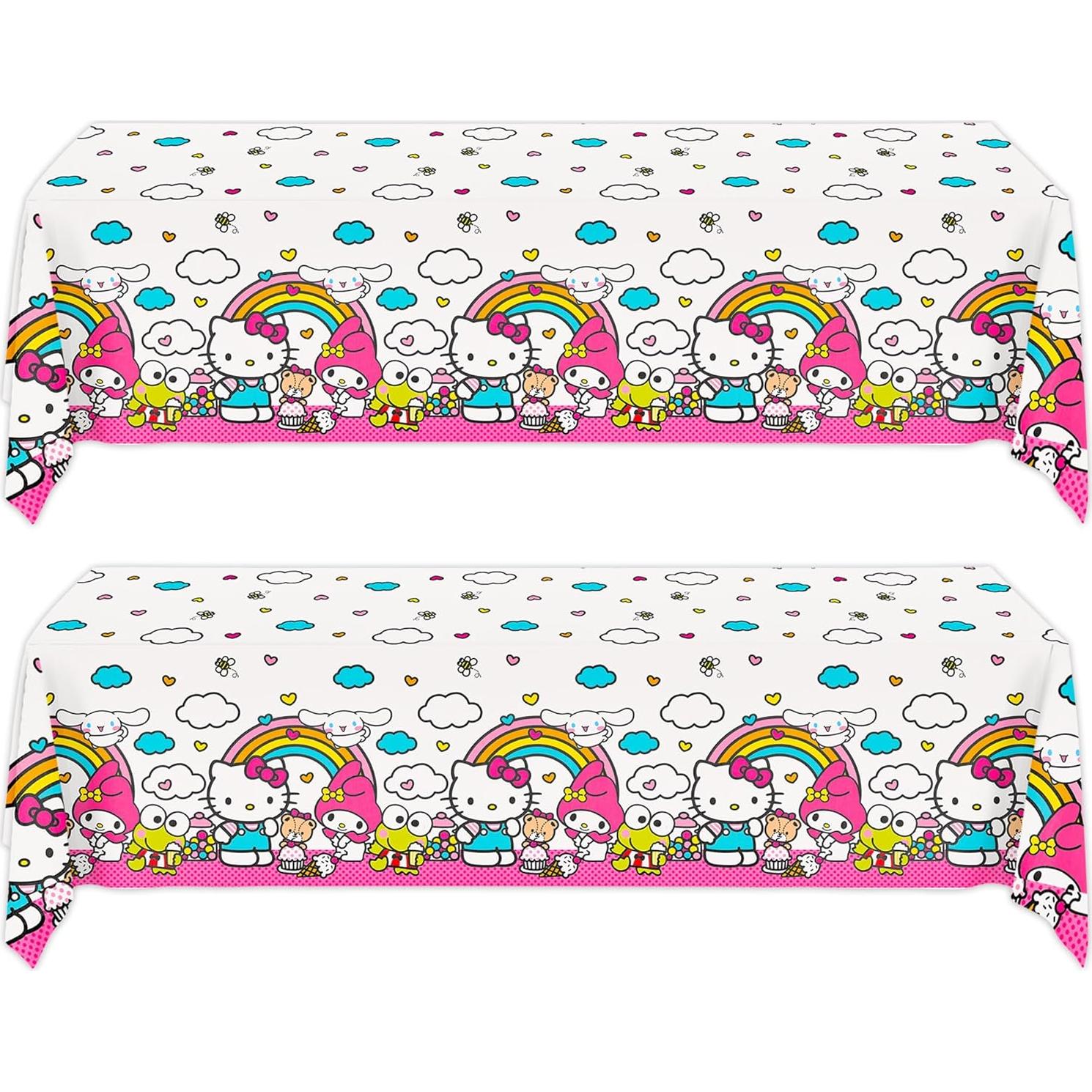 Manteles Rectangulares de Hello Kitty - Paquete de 2 Unique