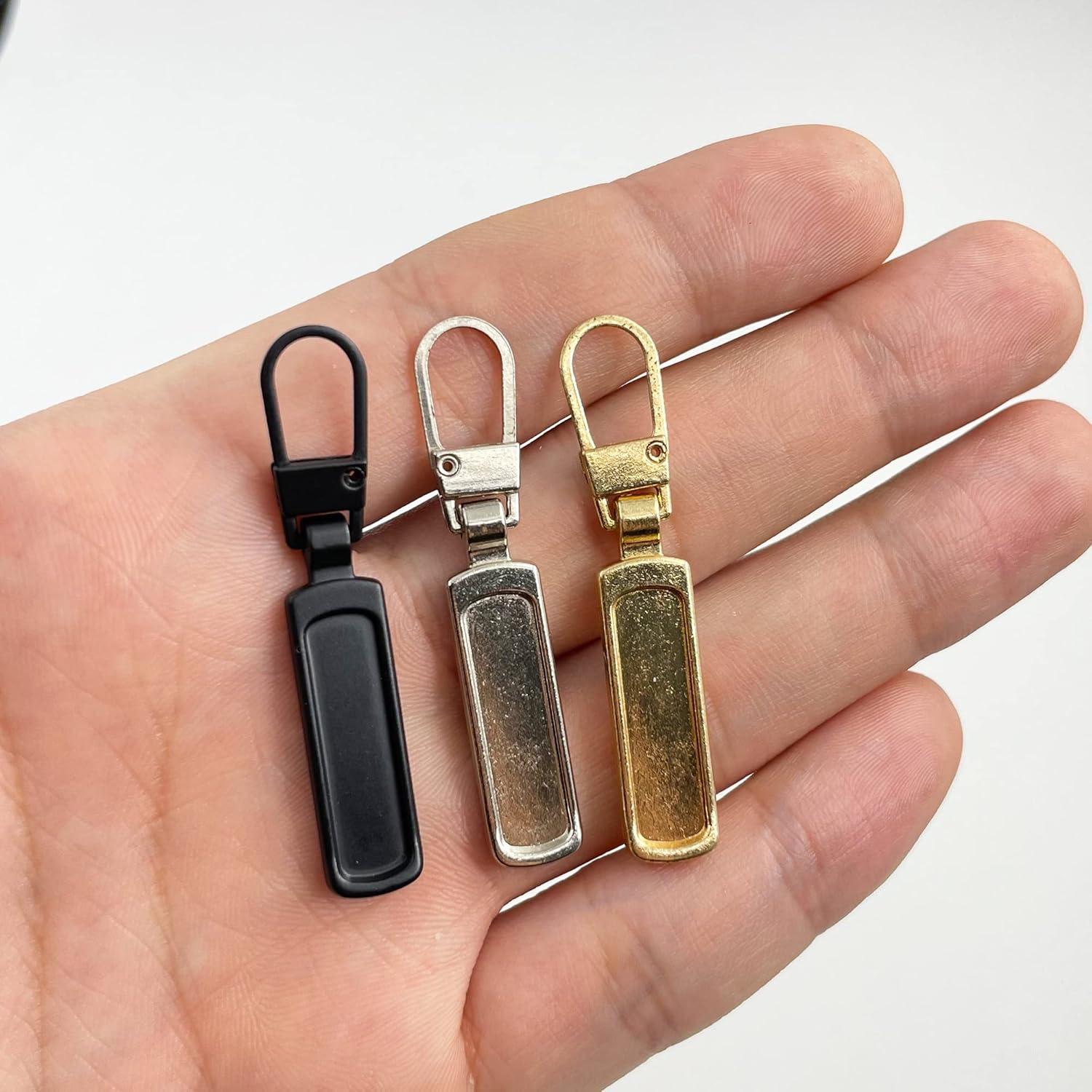 Kit de 10 Tiradores de Cremallera Metal SINCCO Multicolor