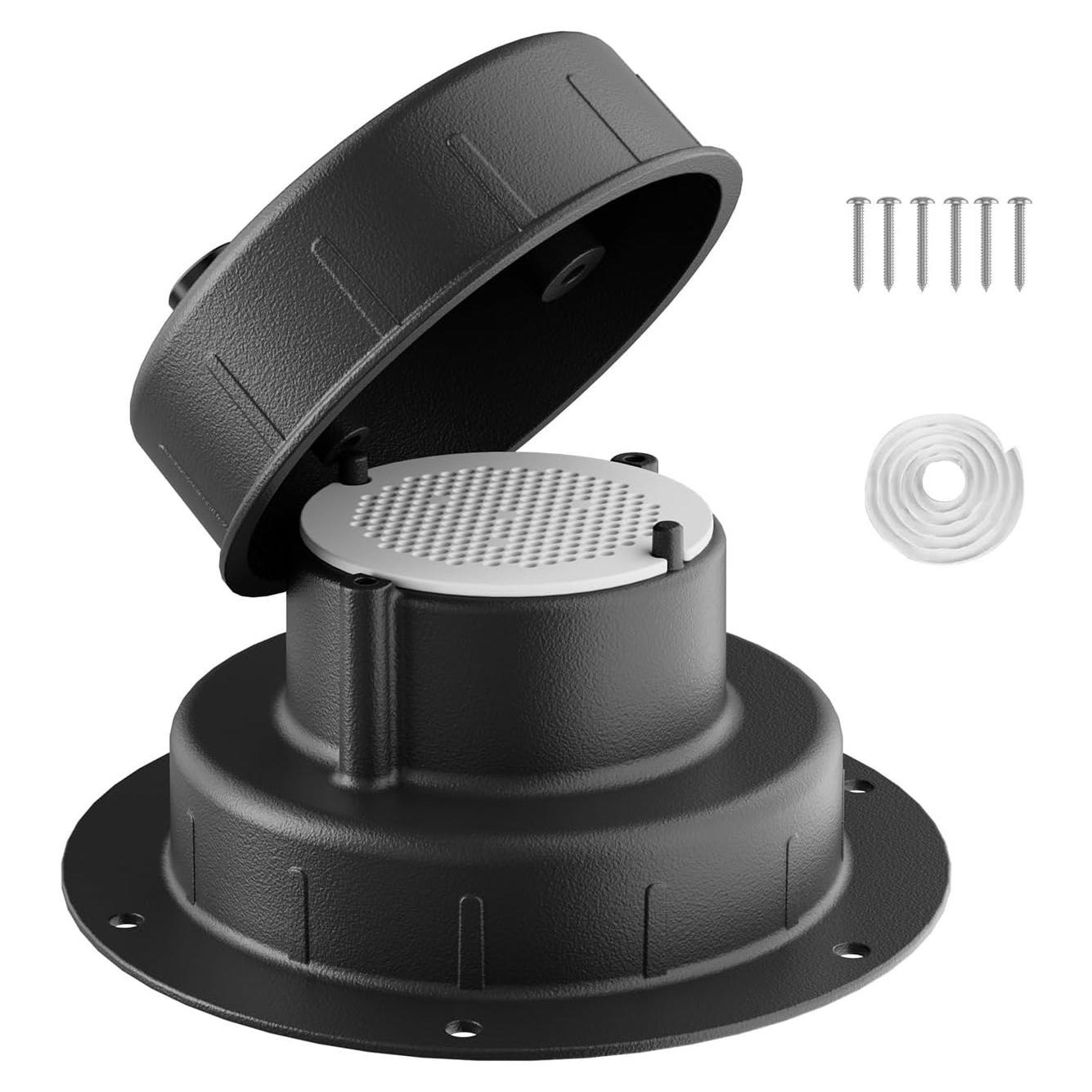 Tapa de Ventilación de Aluminio Golysoa para RV - Filtro y Kit