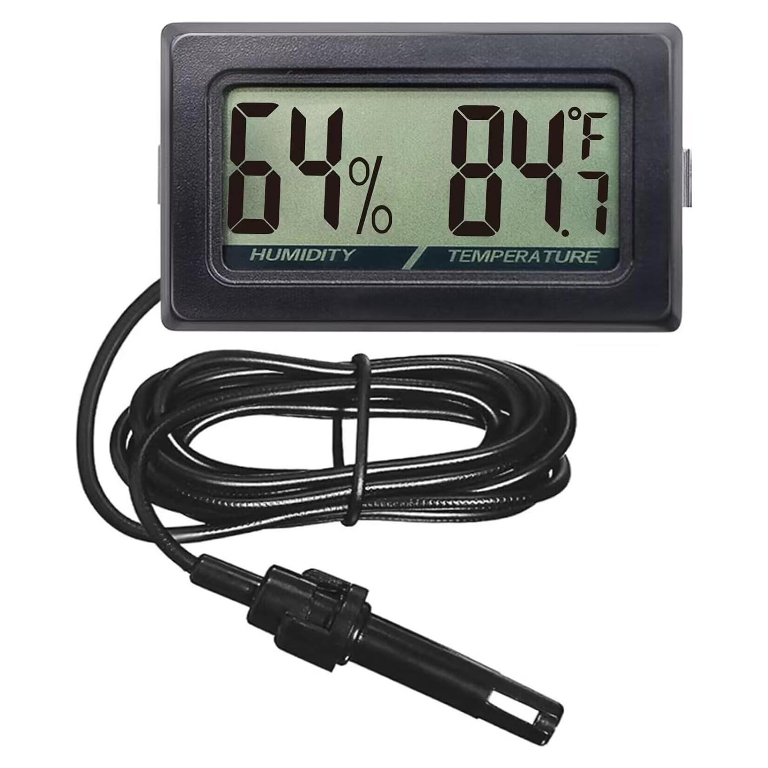 Termómetro Digital y Higrómetro Poly para Reptiles - Mini 2 en 1