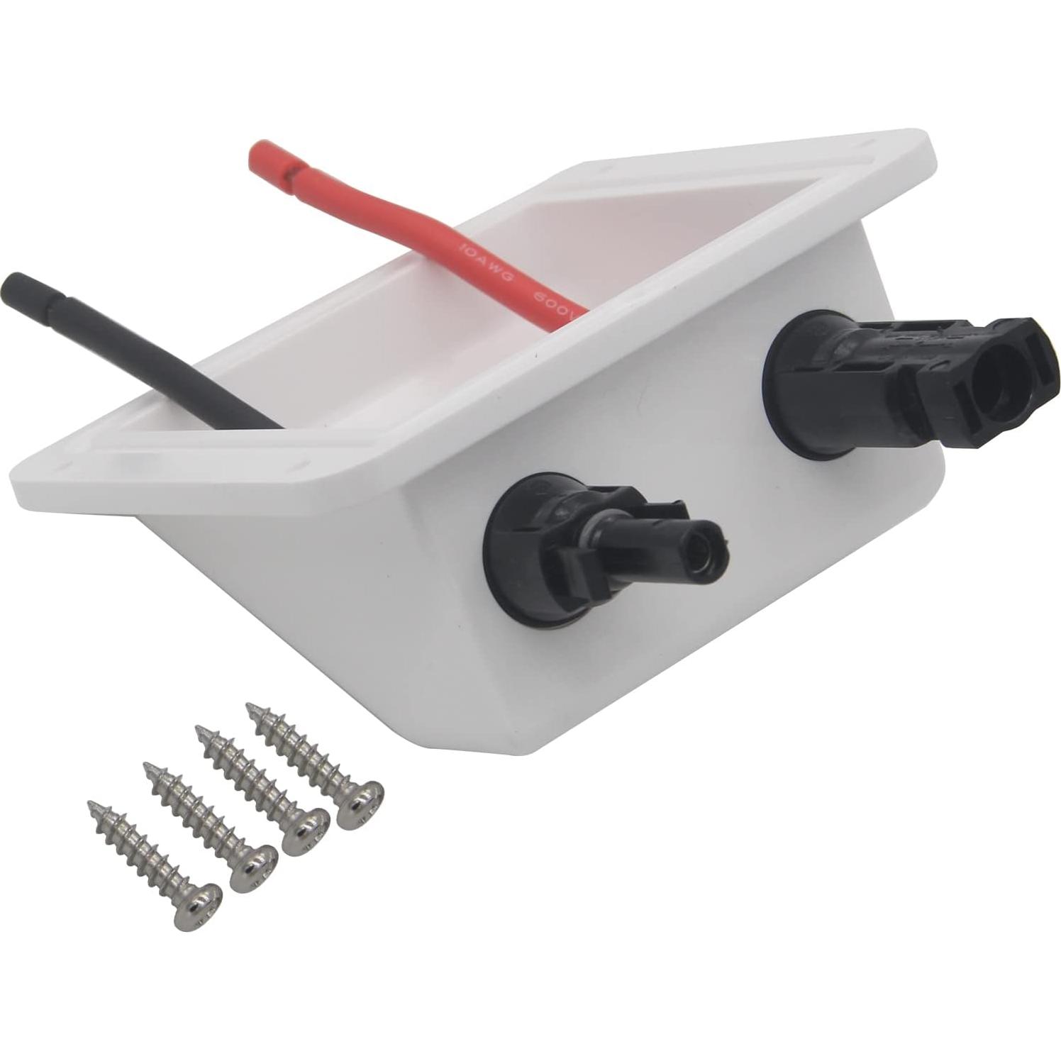 Cable de Entrada Doble ZOOKOTO 0.1m 10AWG ABS Resistente UV