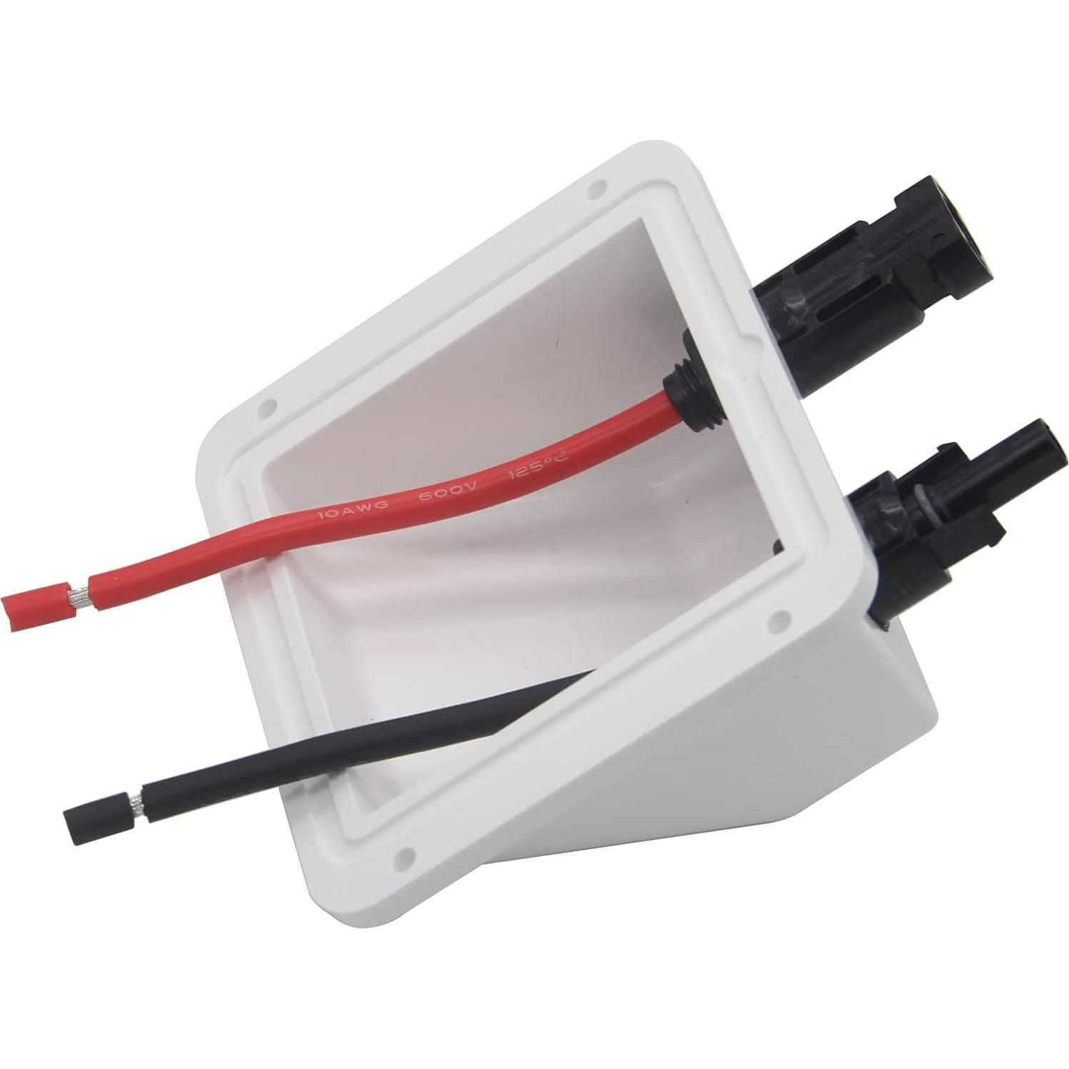 Cable de Entrada Doble ZOOKOTO 0.1m 10AWG ABS Resistente UV