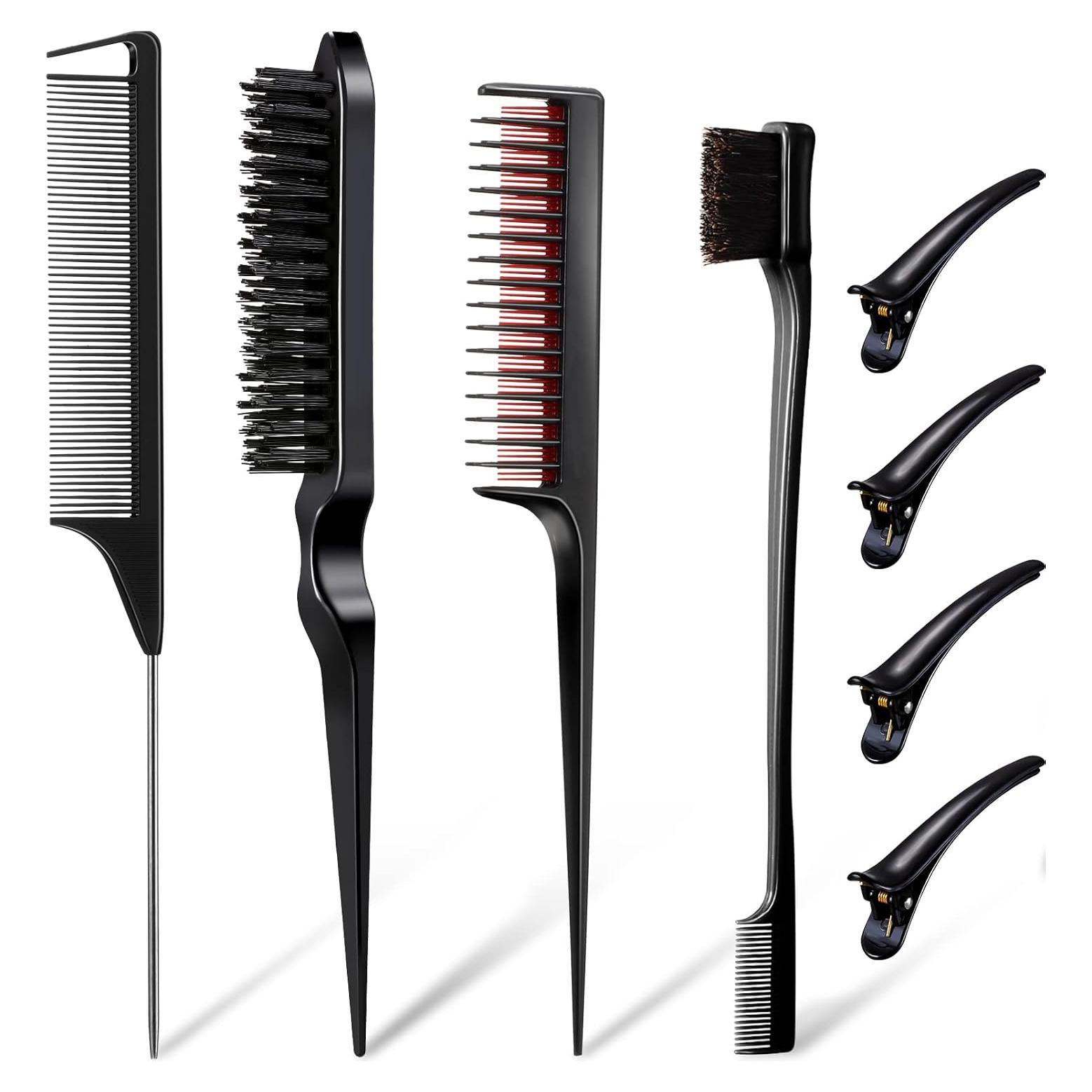 Juego de 8 Piezas para Estilizar el Cabello Zopeal - Negro