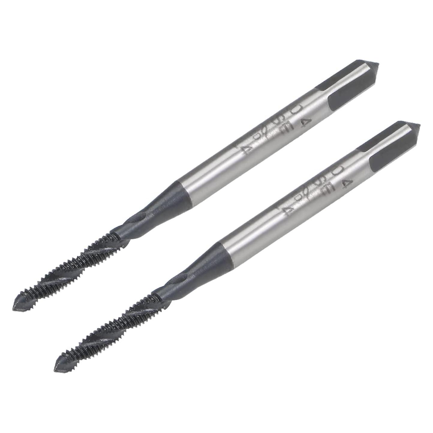 Broca de Rosca M2 x 0.4mm HSS uxcell - 2 Piezas