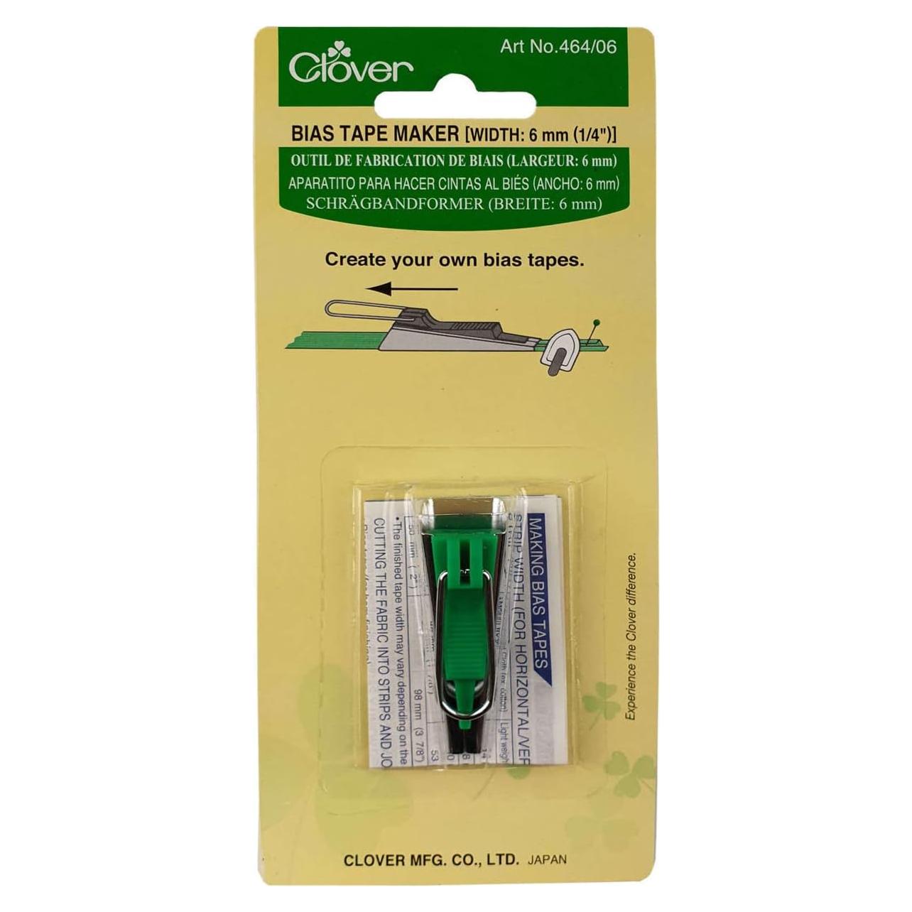 Cinta Sesgada Clover 6mm Verde - Calidad Superior