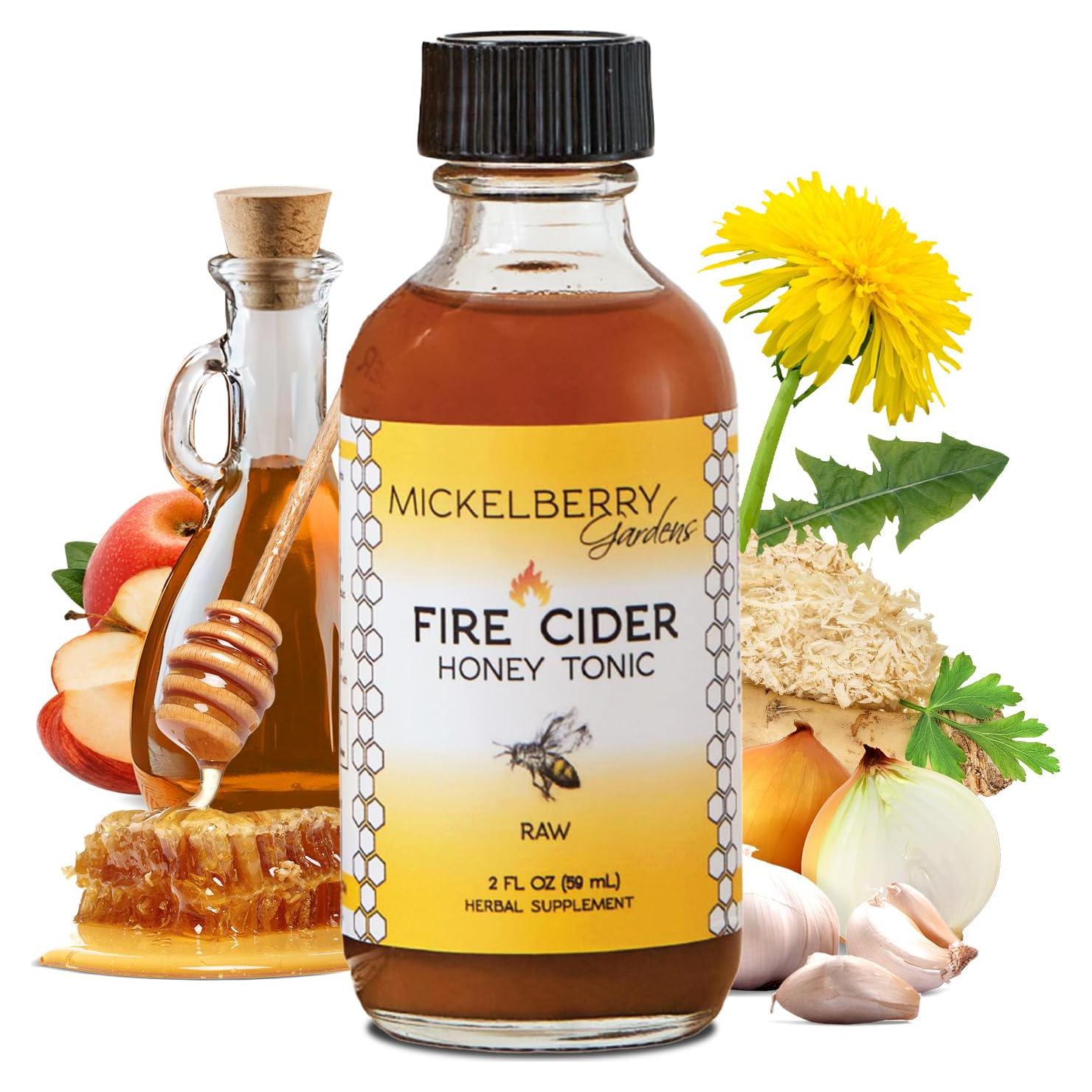 Tónico de Miel Fire Cider Mickelberry Gardens 59 ml Orgánico