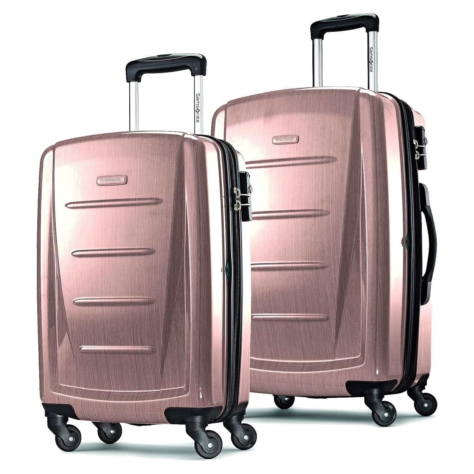 Set de 2 Piezas Equipaje Duro Samsonite Winfield 2 Rosa Ártico