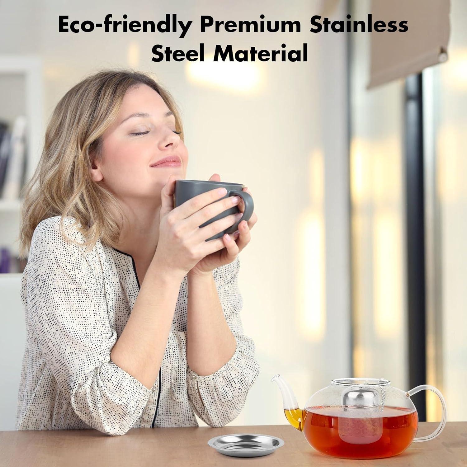 Infusor de Té Suelto CENHANG Acero Inoxidable 304 - 2 Piezas