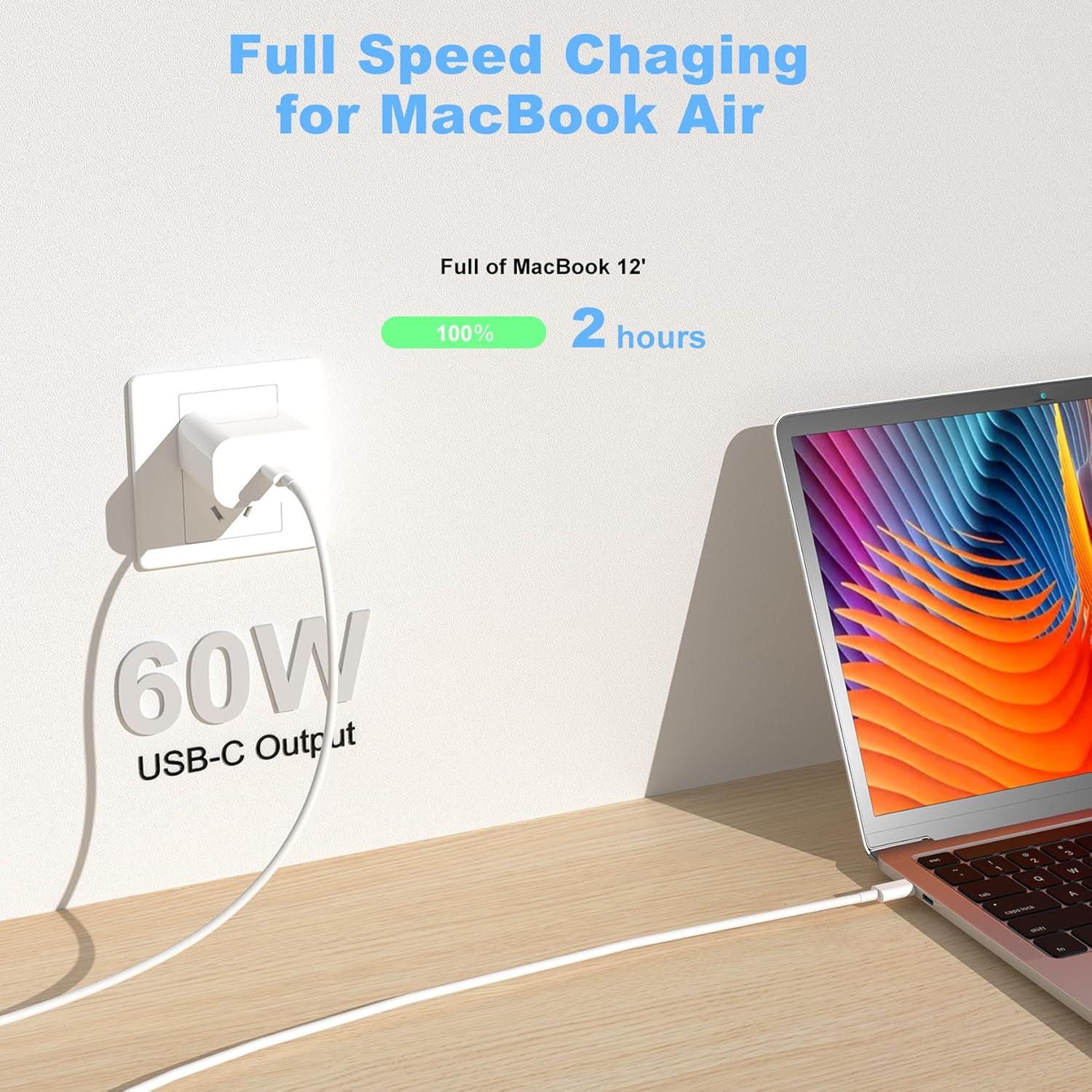 Paquete de 2 Cables USB-C a USB-C 1.83m 60W BSTOEM