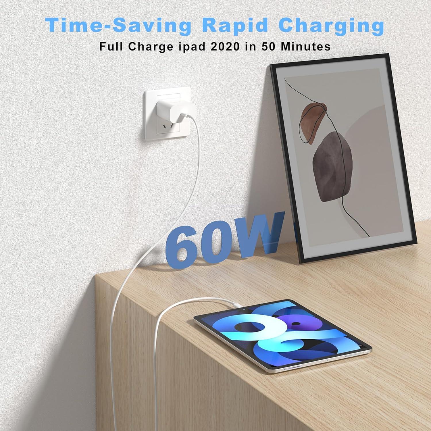 Paquete de 2 Cables USB-C a USB-C 1.83m 60W BSTOEM