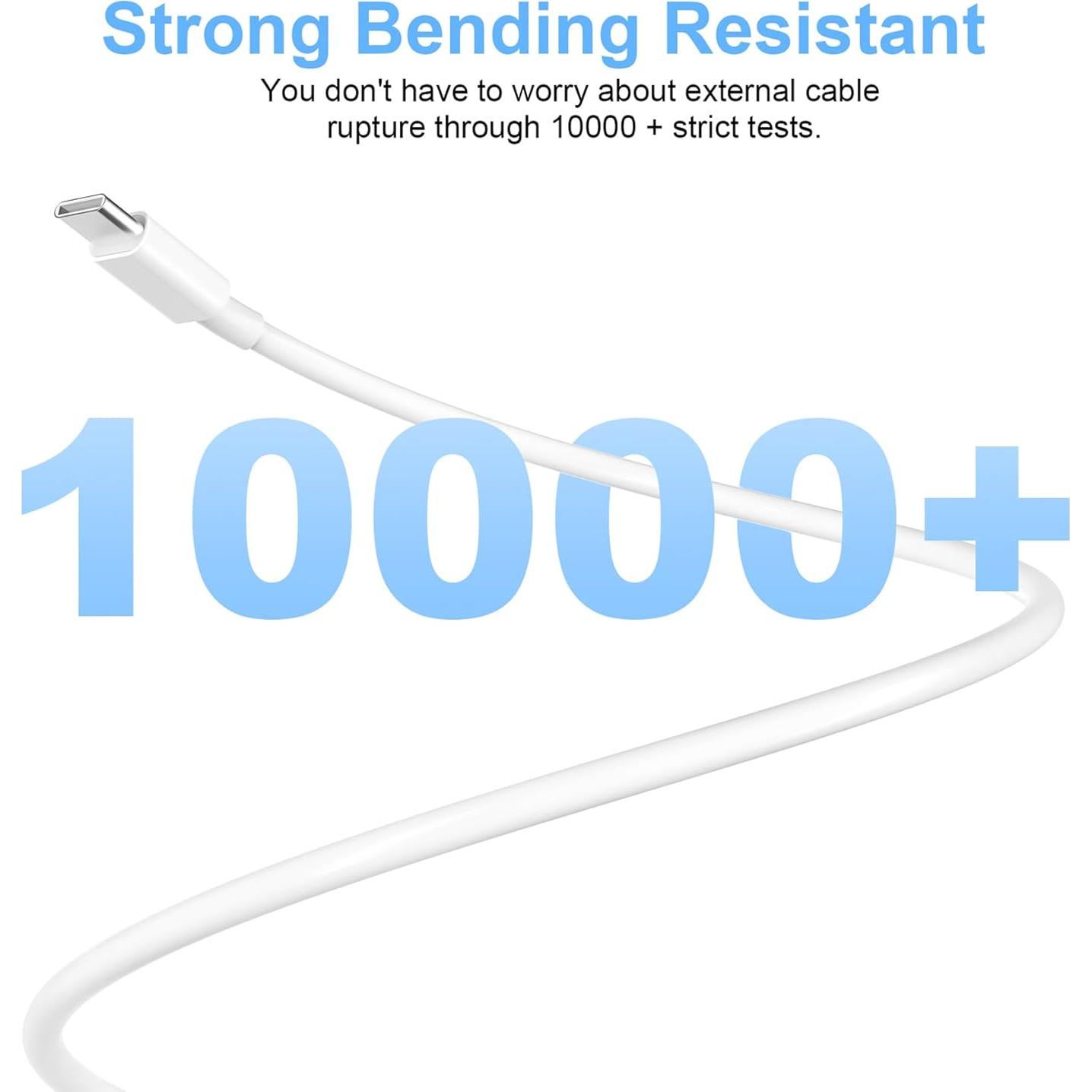 Paquete de 2 Cables USB-C a USB-C 1.83m 60W BSTOEM