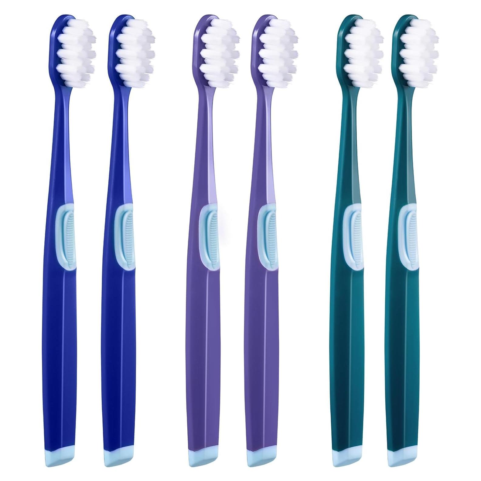 Cepillos de Dientes Frekare 8813 Extra Suaves - 6 Unidades