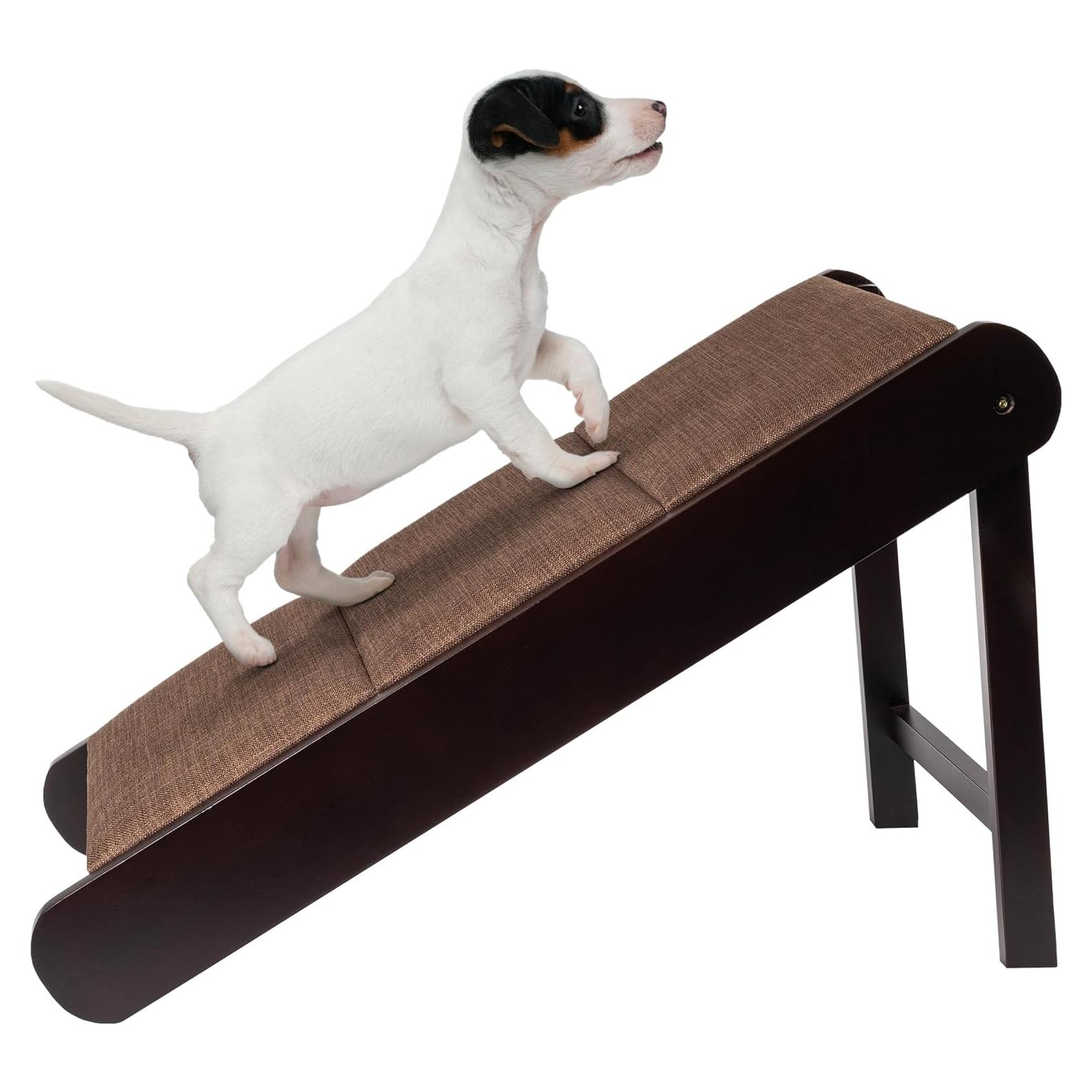 Rampa Plegable para Perros PETMAKER - Madera Antideslizante