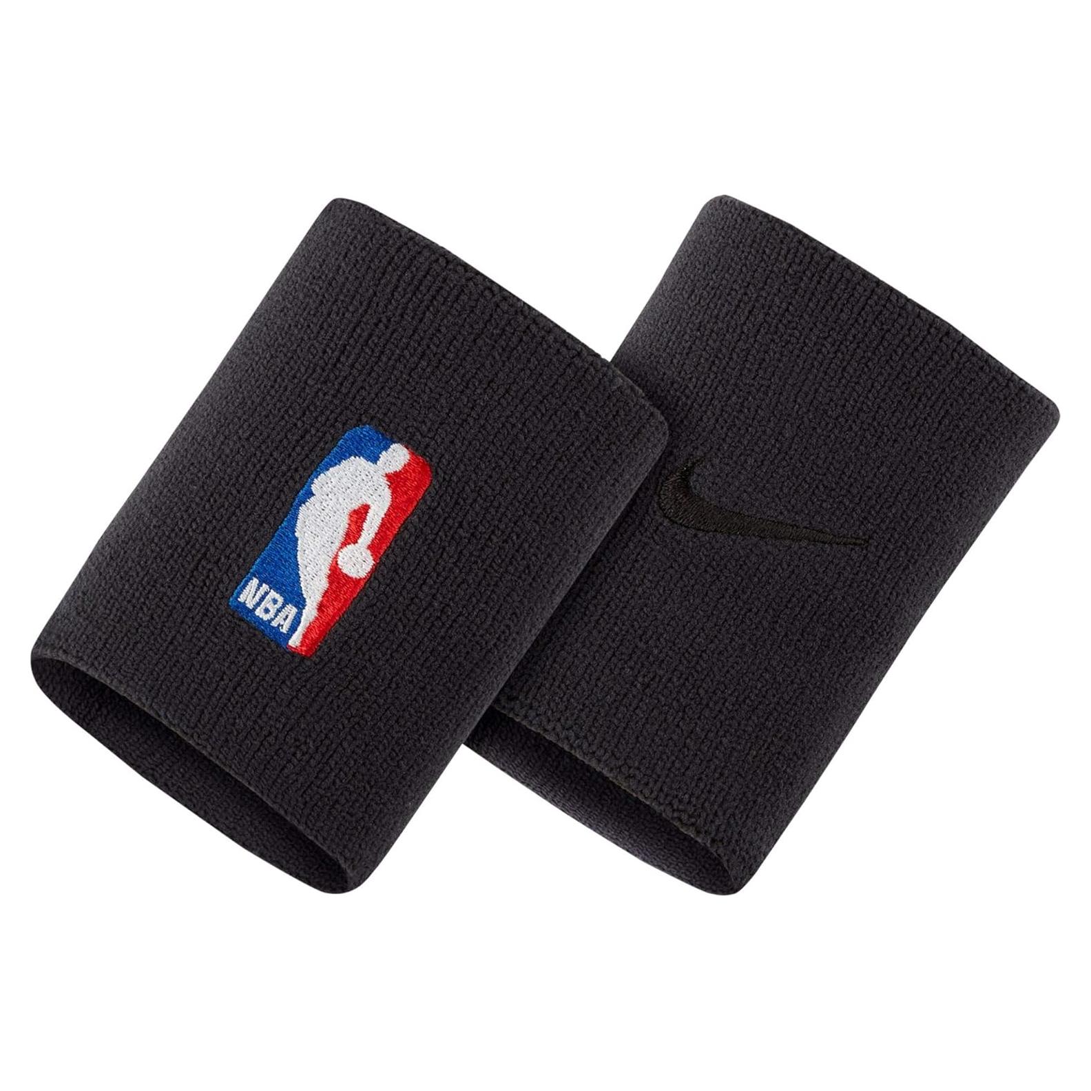 Banda de Muñeca Nike NBA Dri-Fit Negra - Unisex