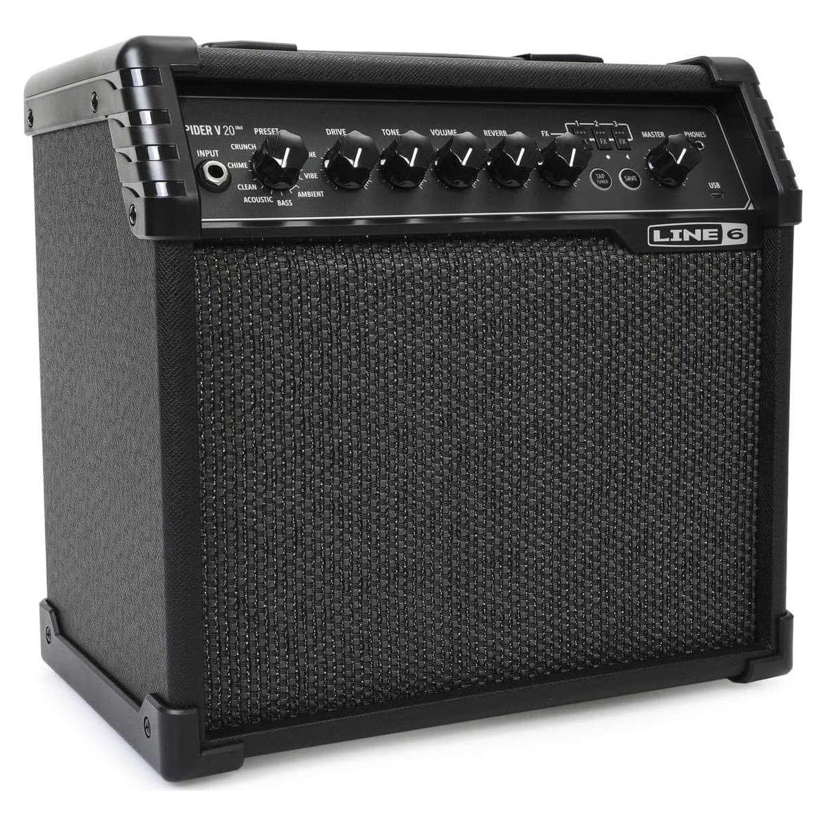 Amplificador Line 6 Spider V 20 MKII 20W Negro