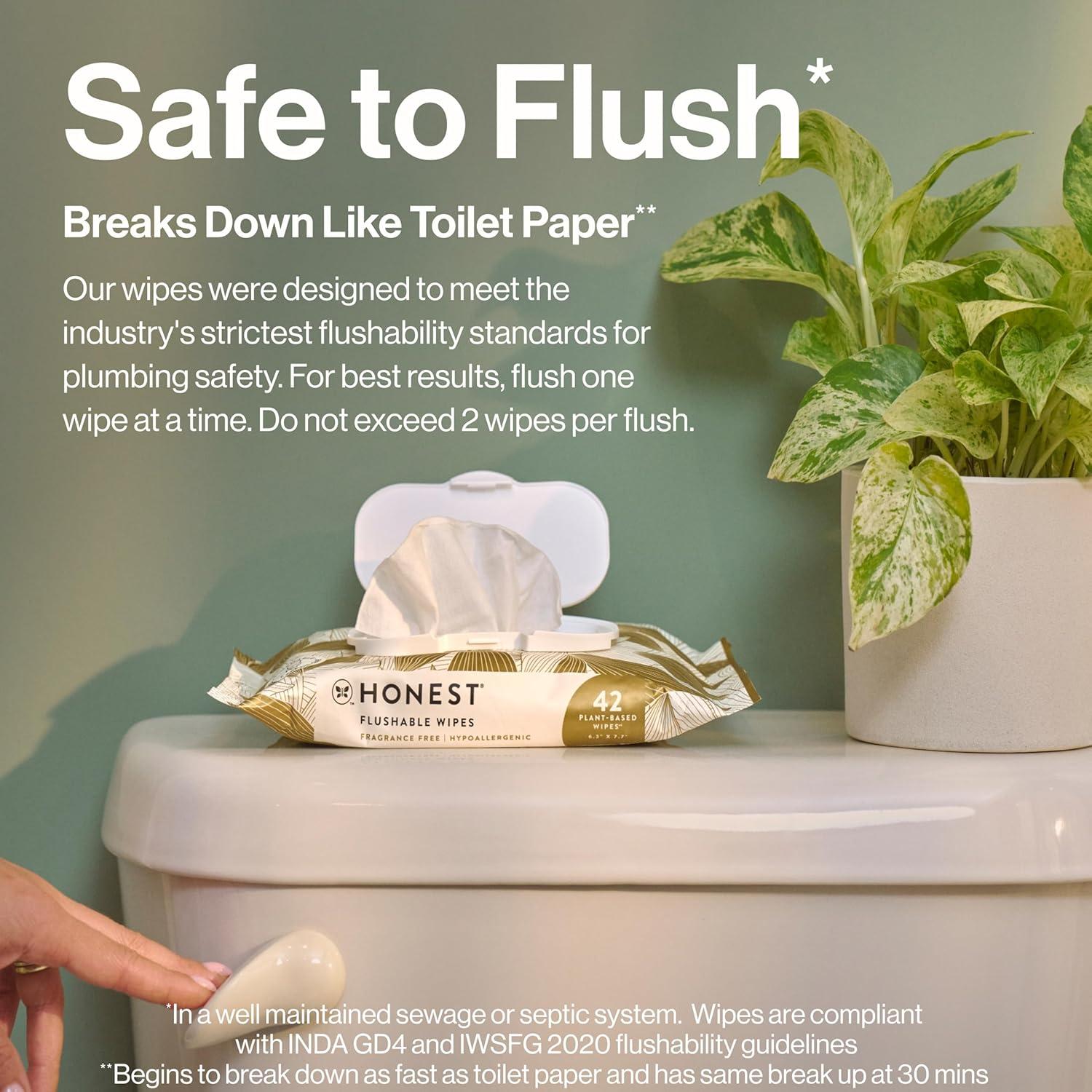 Toallitas Desechables The Honest Company 42 Unidades Piel Sensible