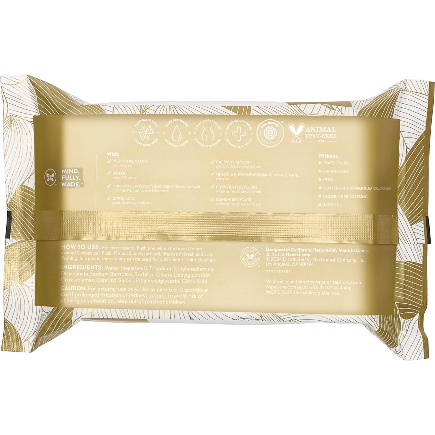 Toallitas Desechables The Honest Company 42 Unidades Piel Sensible