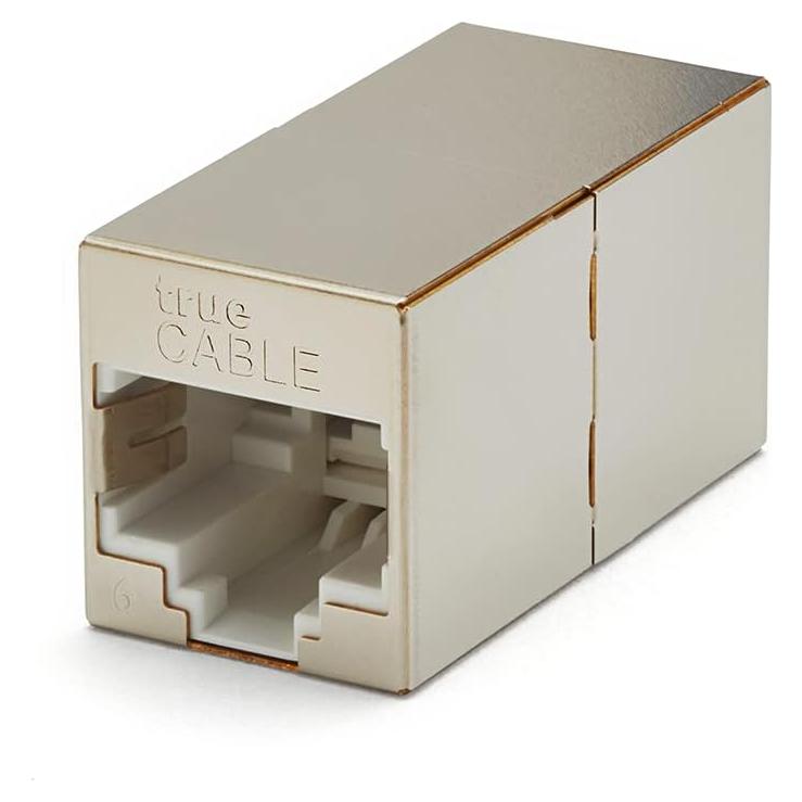 Acoplador Inline Cat6A Blindado trueCABLE - Paquete de 2
