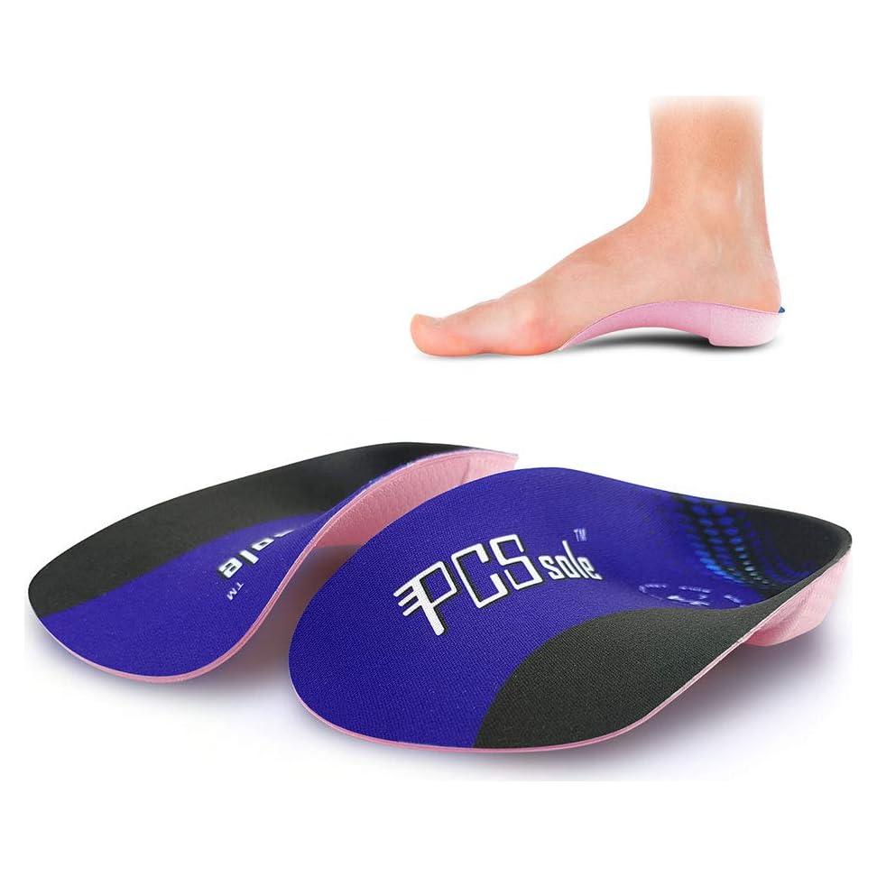 Plantillas ortopédicas 3/4 PCSsole para fascitis plantar y pies planos