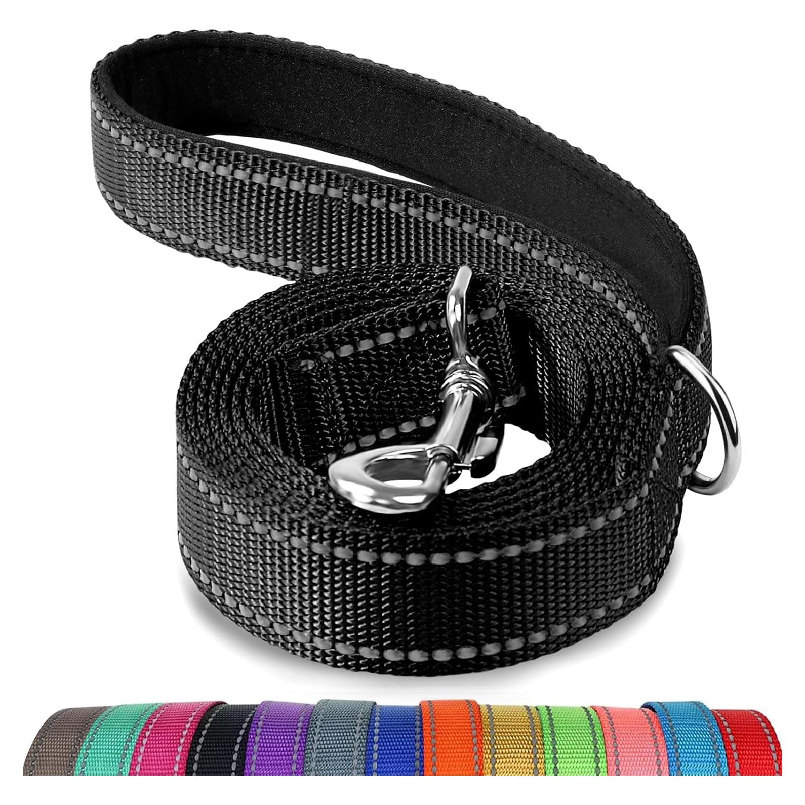 Correa Reflectante Joytale 1.22 m Nylon Acolchada Negra