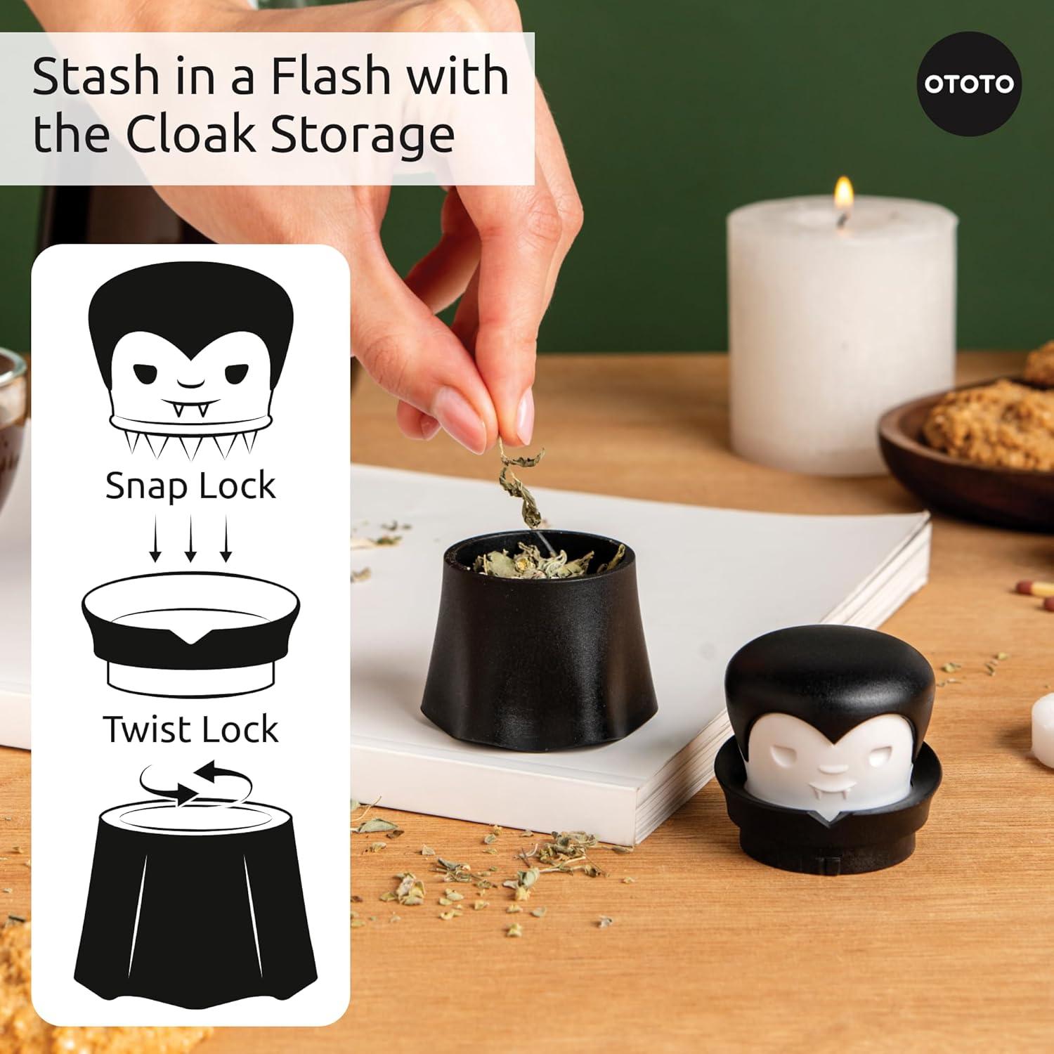 Molinillo de Especias Manual OTOTO Grindula Negro 59g