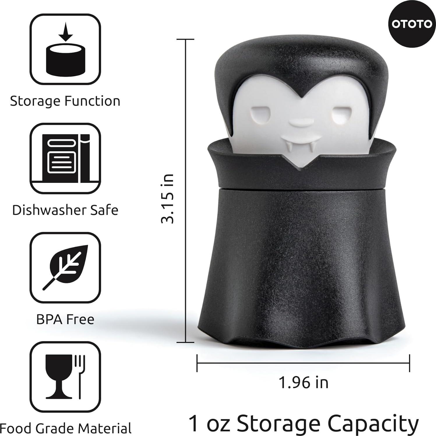 Molinillo de Especias Manual OTOTO Grindula Negro 59g