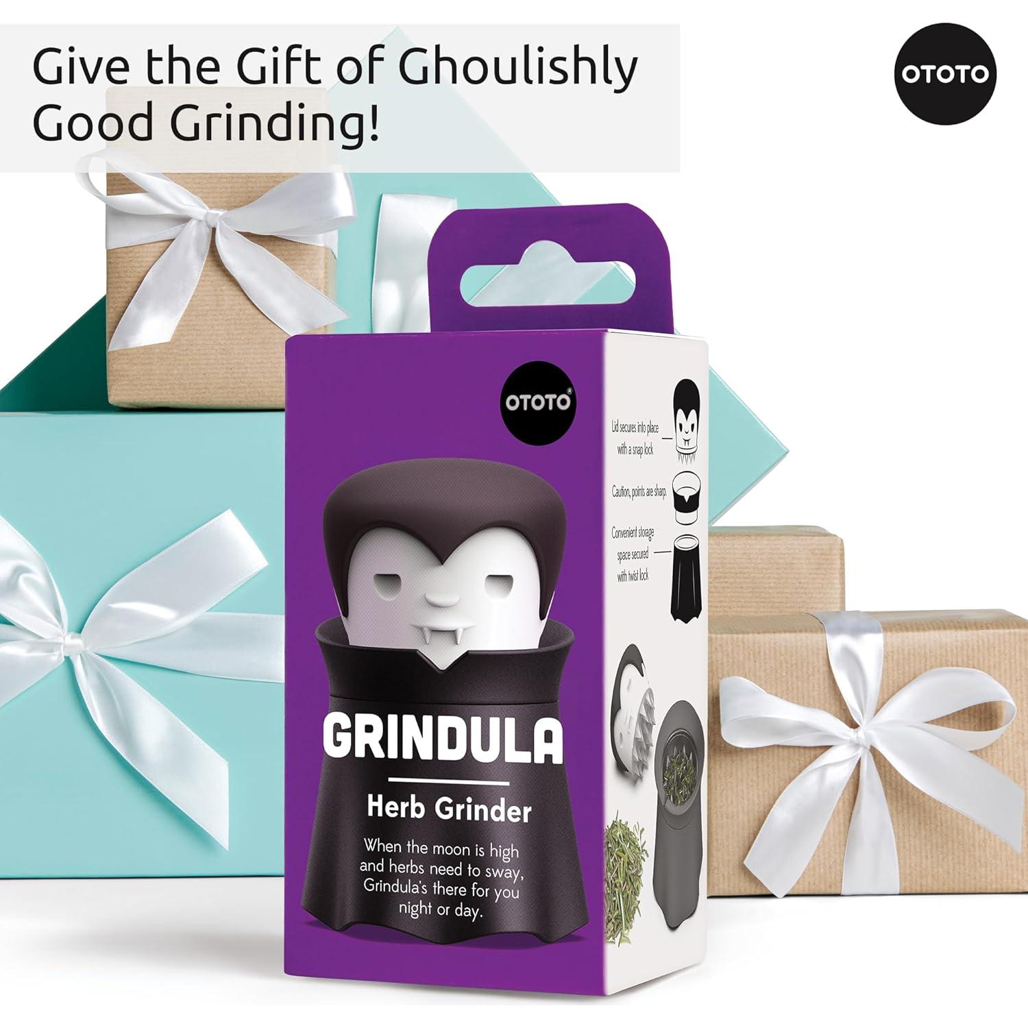 Molinillo de Especias Manual OTOTO Grindula Negro 59g