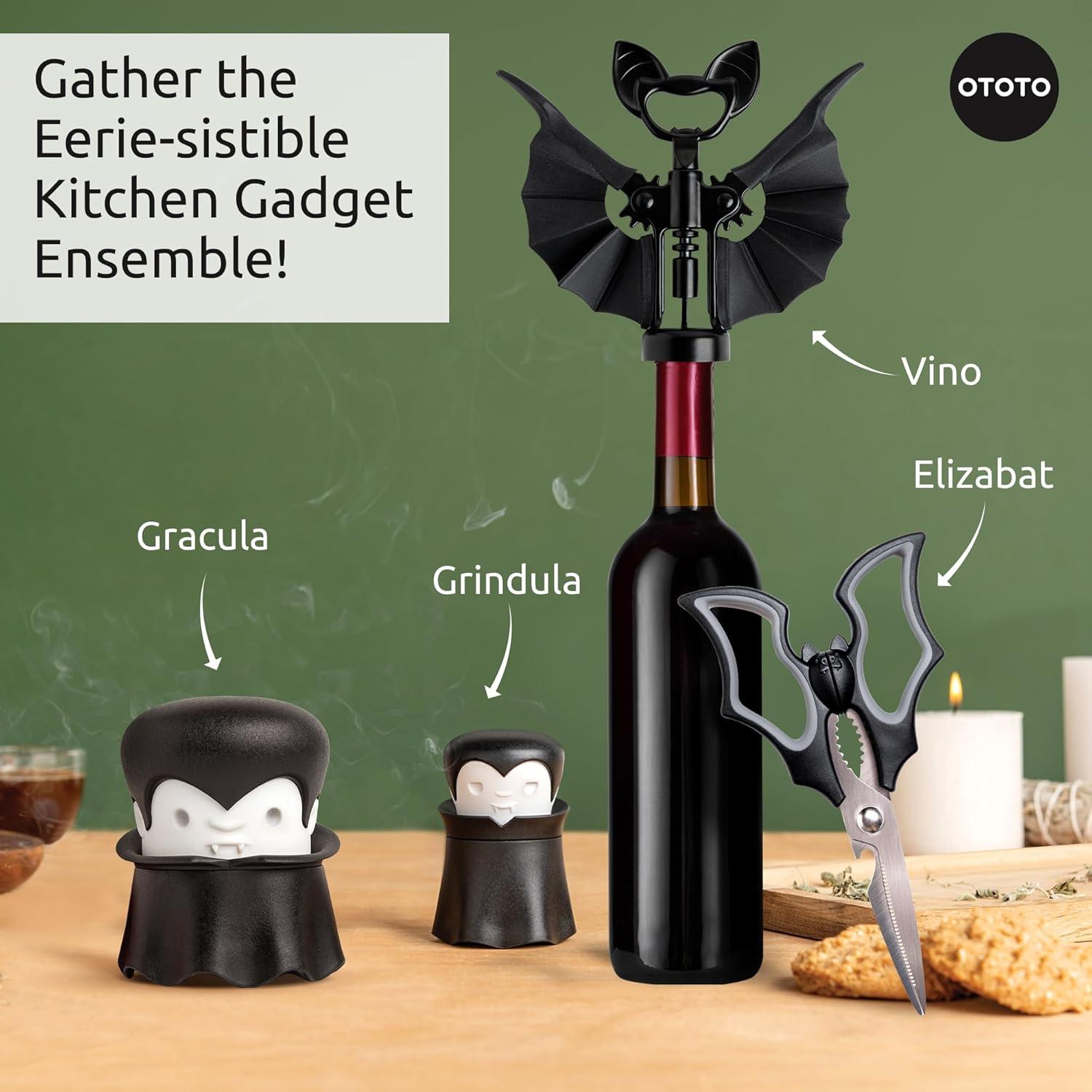 Molinillo de Especias Manual OTOTO Grindula Negro 59g