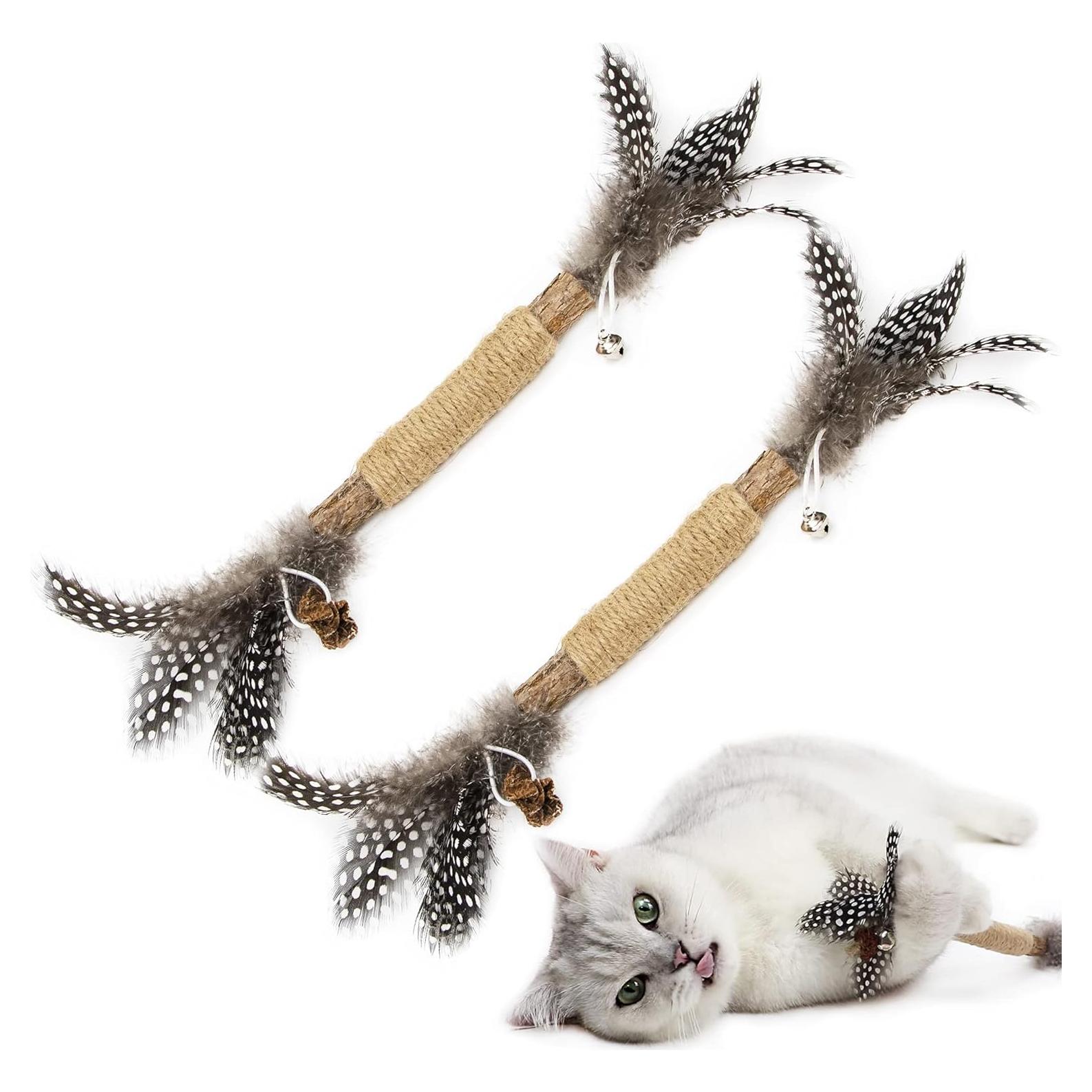 Juguete de Catnip Paz's Gift - Palos de Silvervine 2pcs