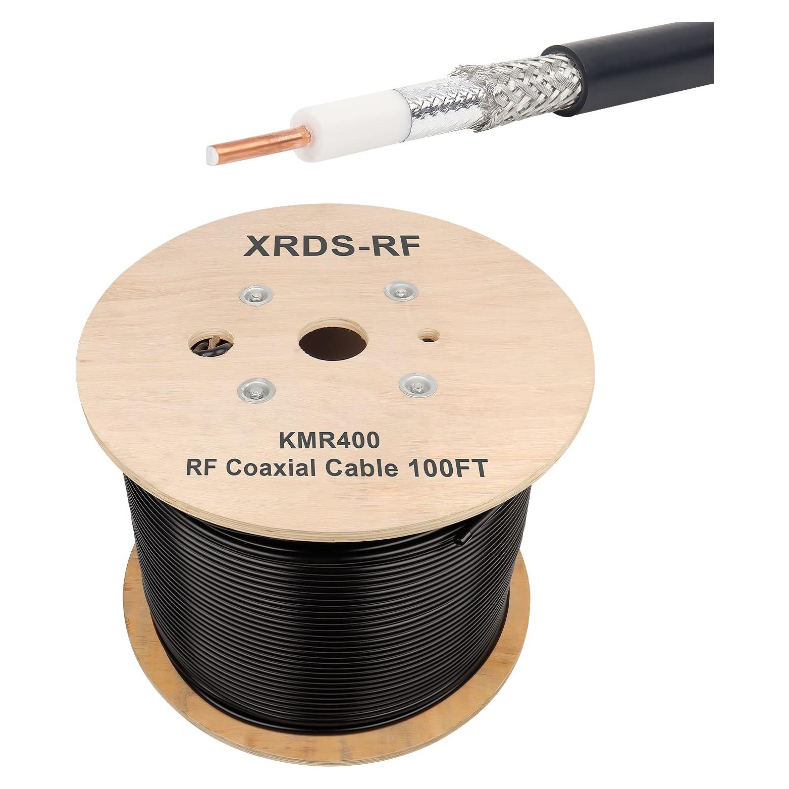 Cable Coaxial KMR400 XRDS-RF 15.24m 50 Ohm Ultra Baja Pérdida