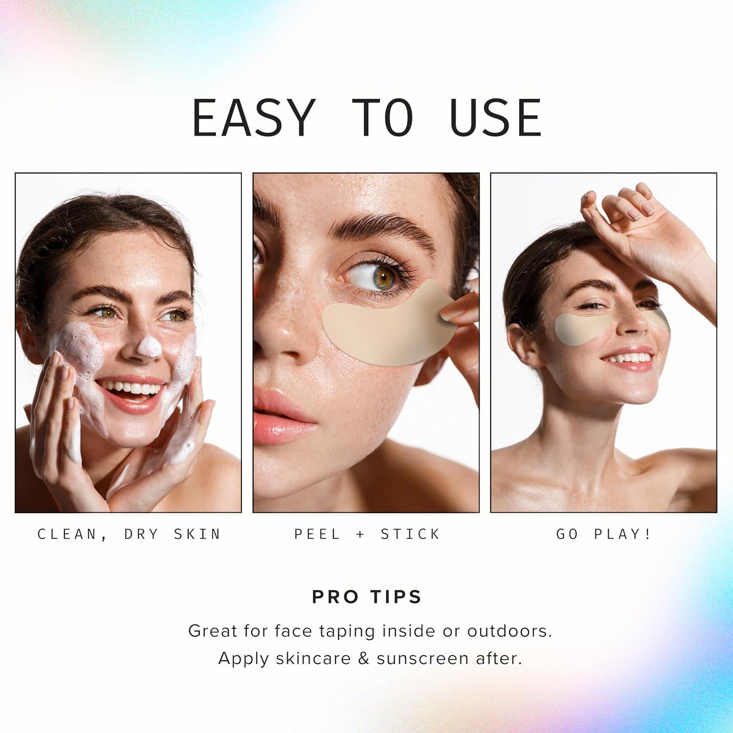 Parche Solar Hipoalergénico Sunkiss Cuadrado 8 Unidades