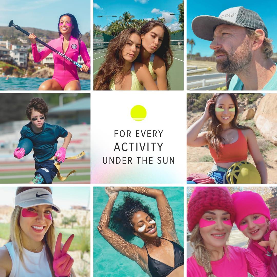 Parche Solar Hipoalergénico Sunkiss Cuadrado 8 Unidades