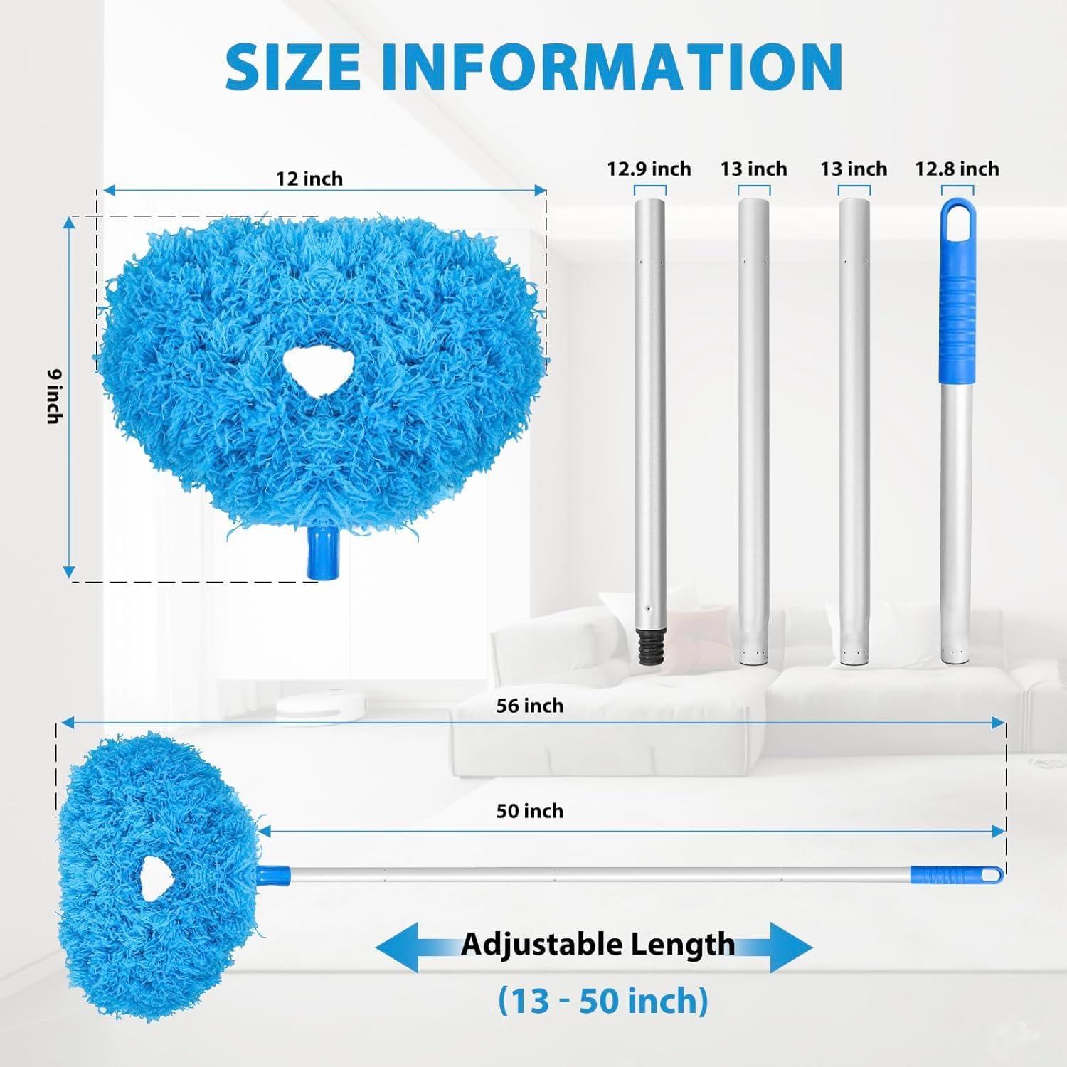 Plumero Limpiador de Ventilador LUFMWCWD con Extensión 33-140cm
