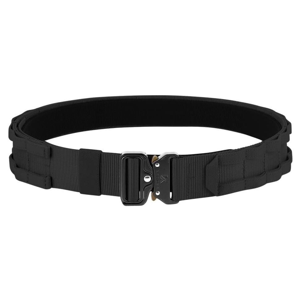 Cinturón táctico KRYDEX MOLLE liberación rápida 4.45 cm