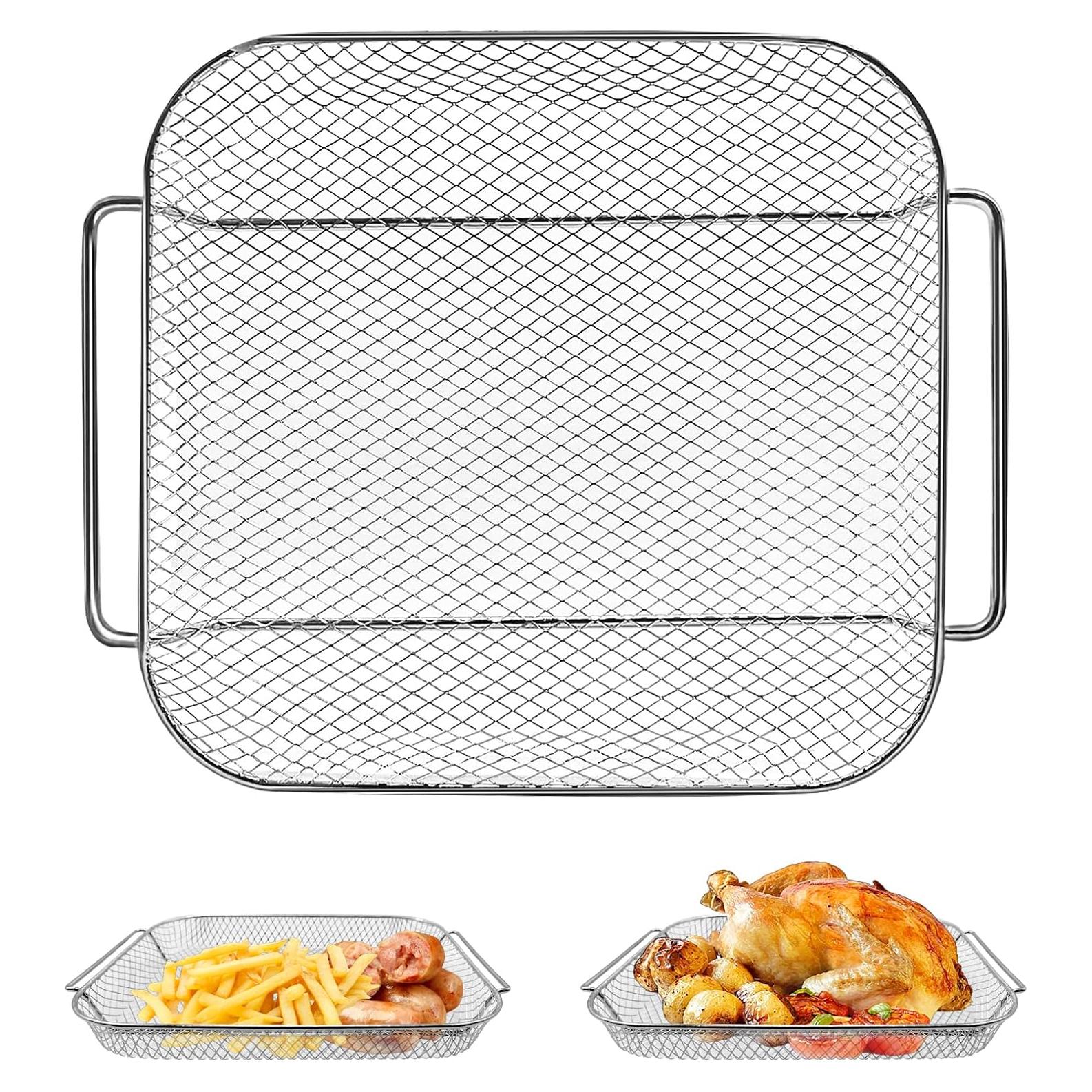 Canasta de Acero para Freidora de Aire Emeril Lagasse 32x26 cm