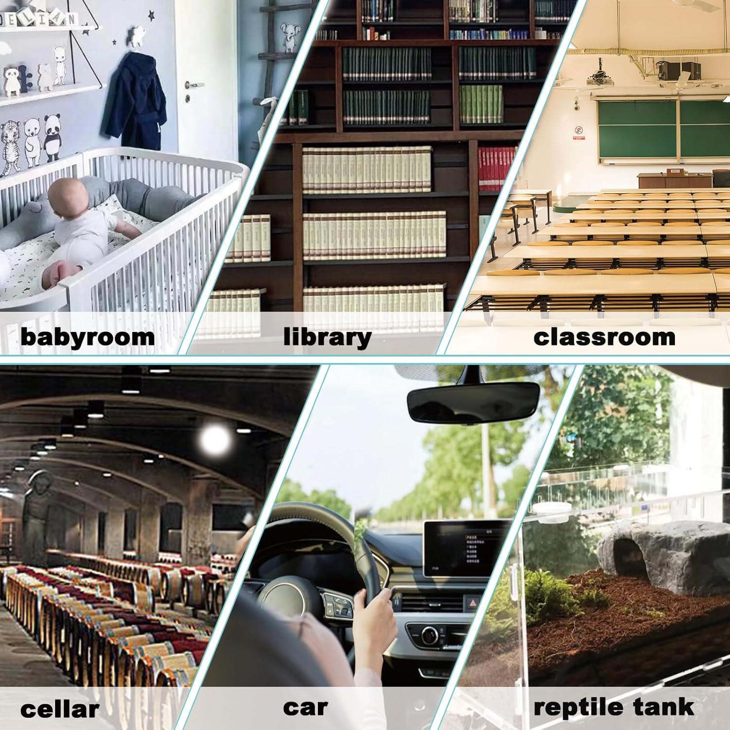 Termómetro Digital para Reptiles Serundo HT01 - Medidor de Humedad