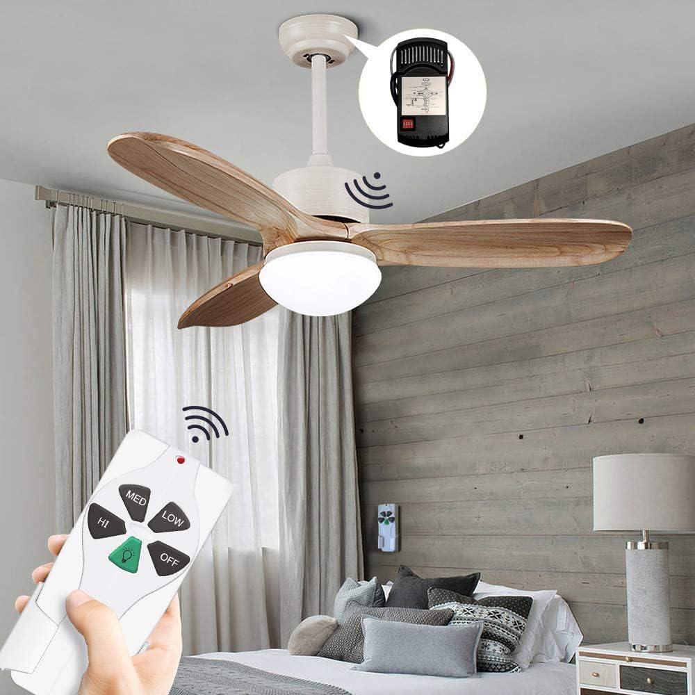 Kit Control Remoto Universal Ventilador Techo ECOOLINK 3 Velocidades