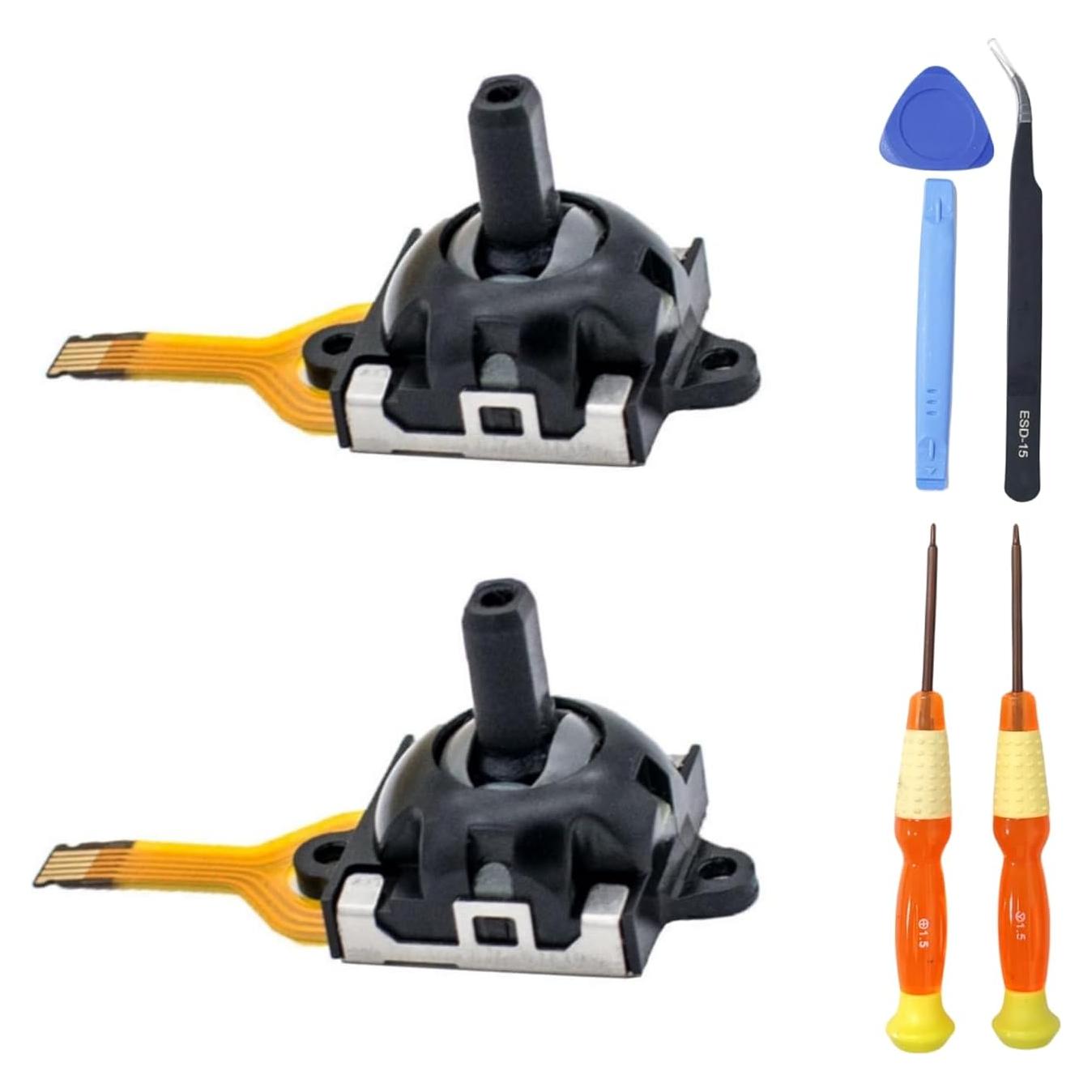 Joystick de Reemplazo Hzxkqmil para MSI Claw A1M - 2 Piezas