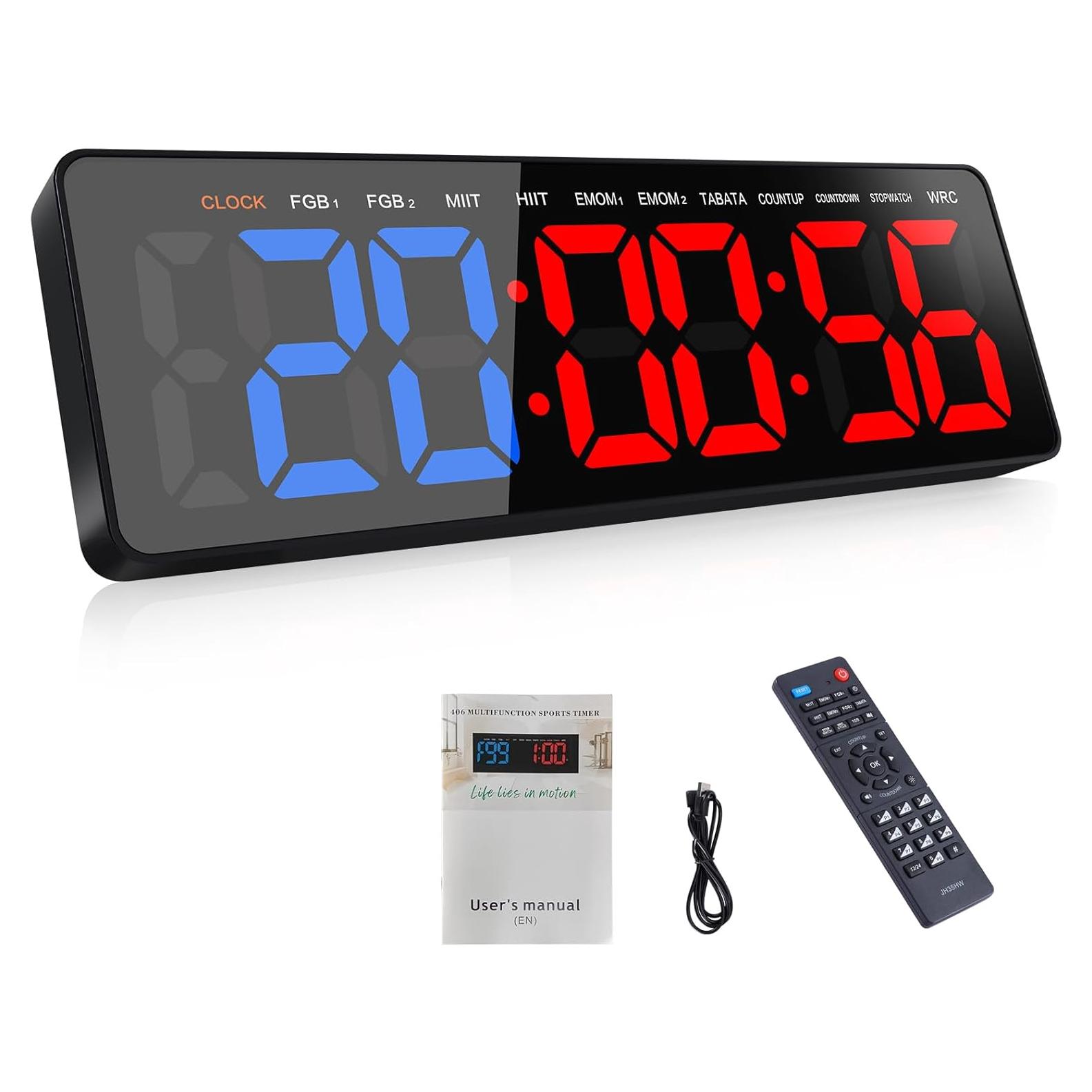 Temporizador Digital de Pared AnExer VCTR04-BR LED 41.91 cm