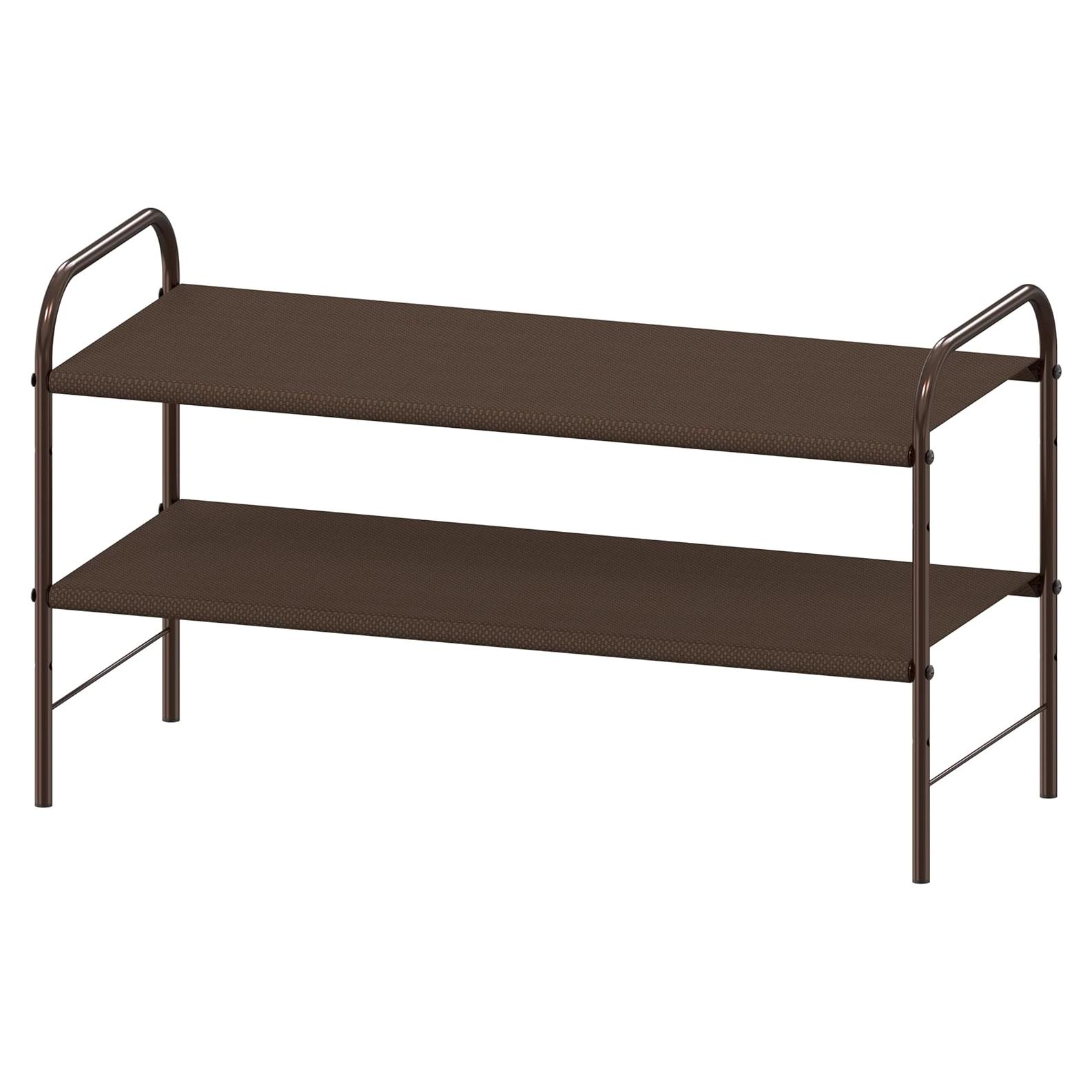 Organizador de Zapatos 2 Niveles Simple Houseware Bronce