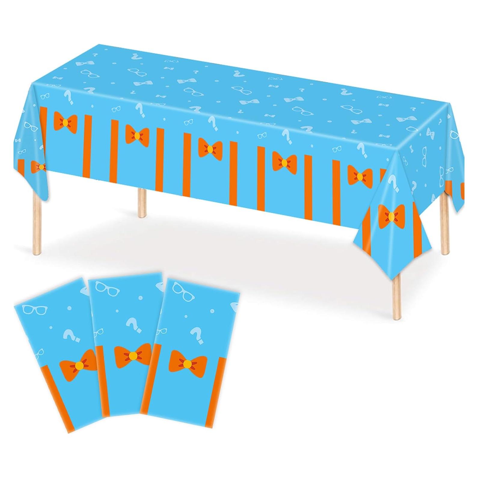 Manteles de Caricatura para Niños 3 Piezas 274x137 cm likuyve