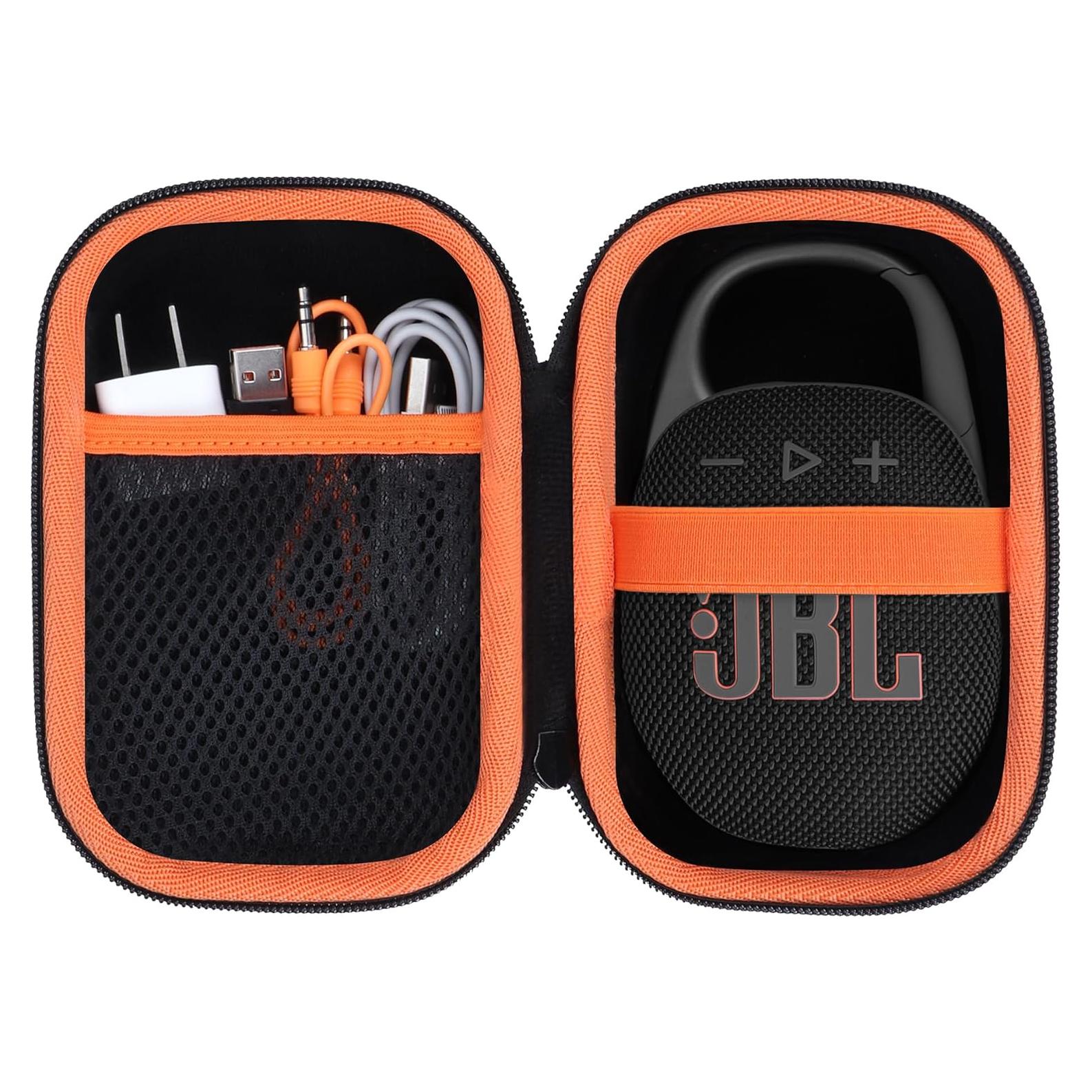 Funda Dura Lebakort para JBL Clip 5 y Clip 4 - Negra