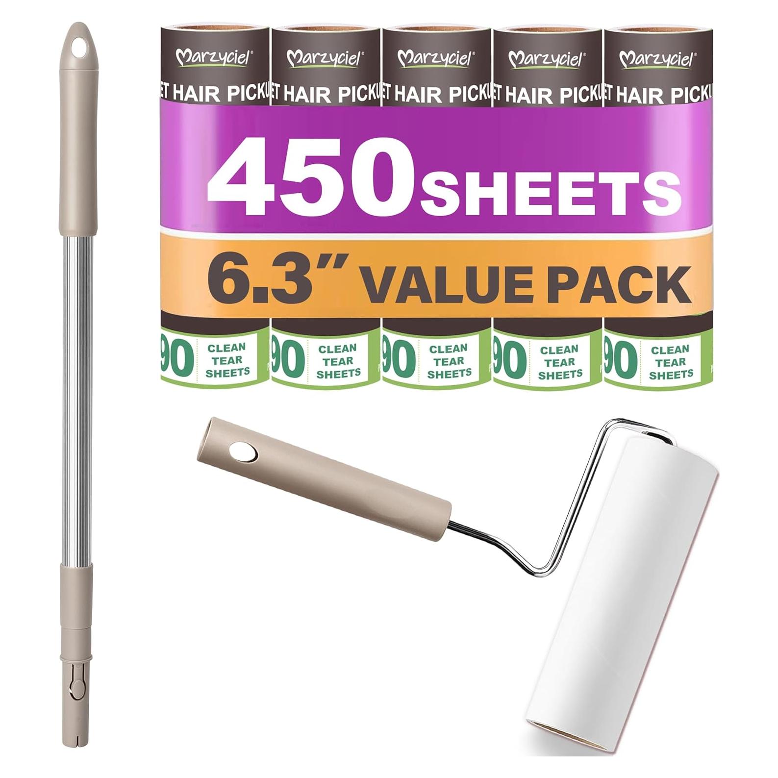 Rodillo de Pelusa Extra Grande Marzyciel 450 Hojas 16 cm