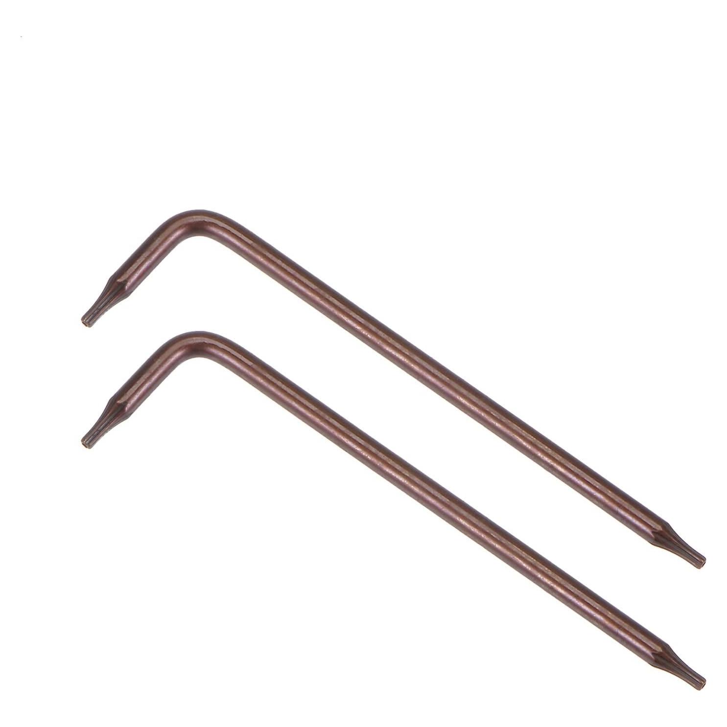 Llave Torx T6 uxcell a Prueba de Manipulación 68 mm 2 Pcs